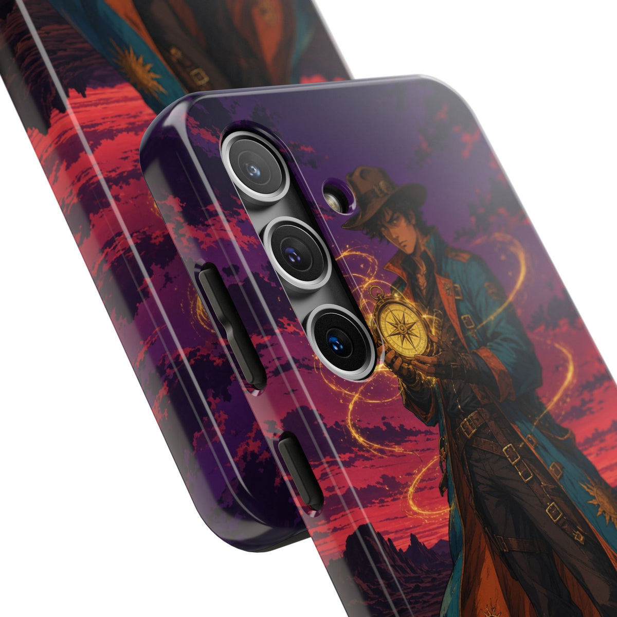 Desert Compass Racer Anime Phone Case - Tough Case