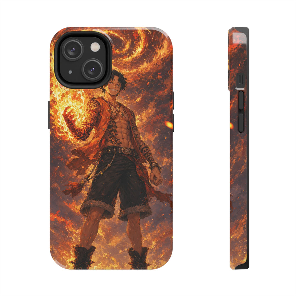 Ace Fire Fist Anime Phone Case - Tough Case