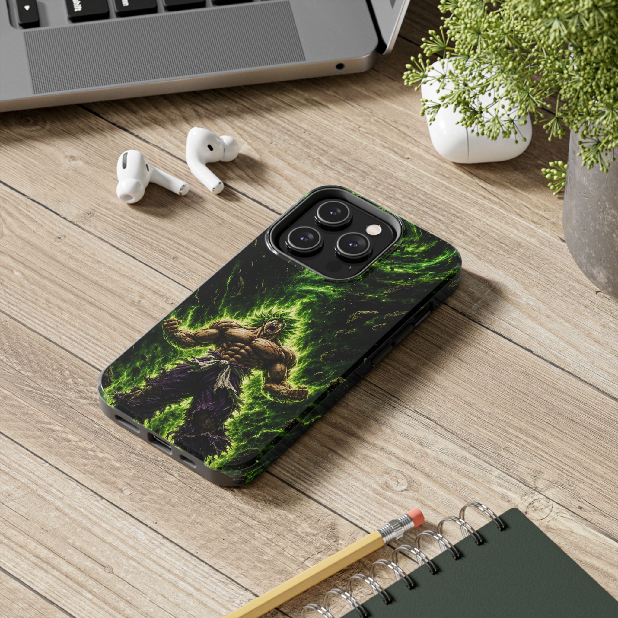 Broly Legendary Rage Anime Phone Case - Tough Case