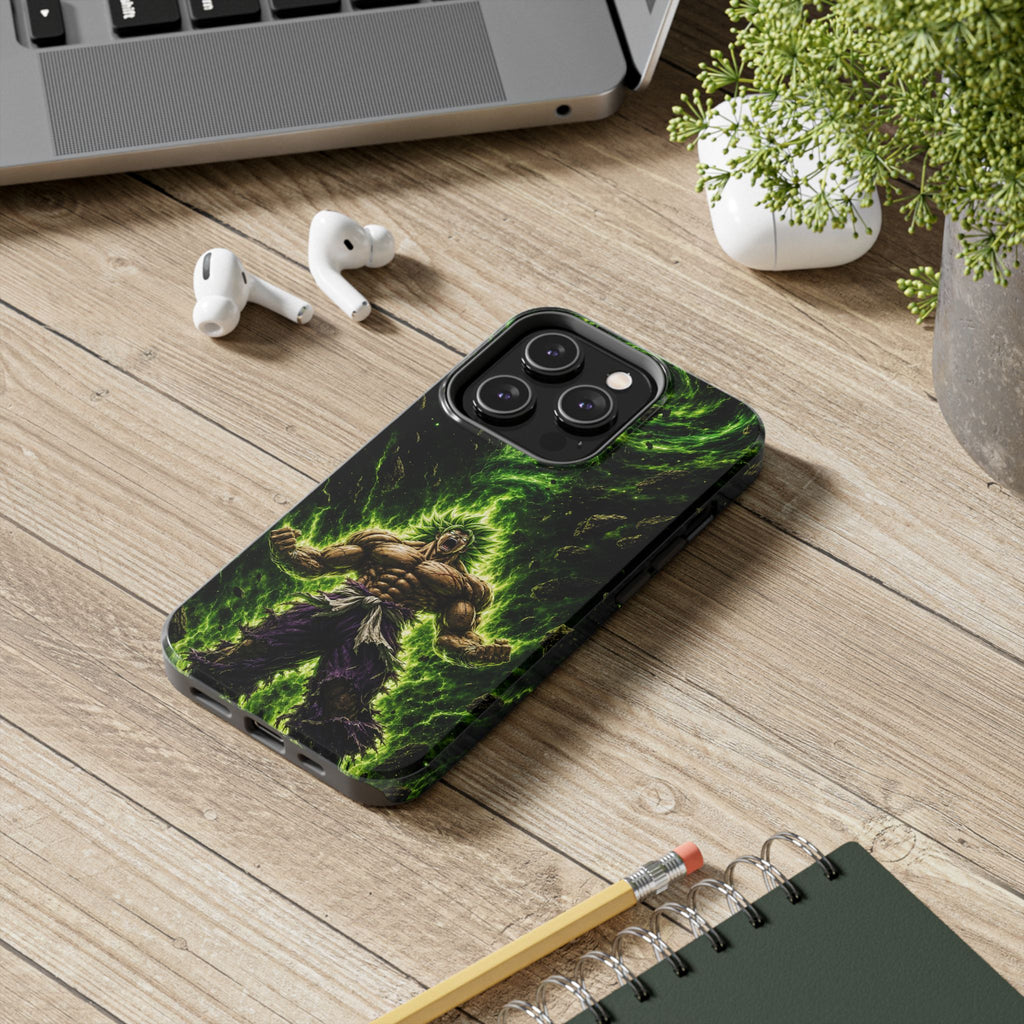 Broly Legendary Rage Anime Phone Case - Tough Case