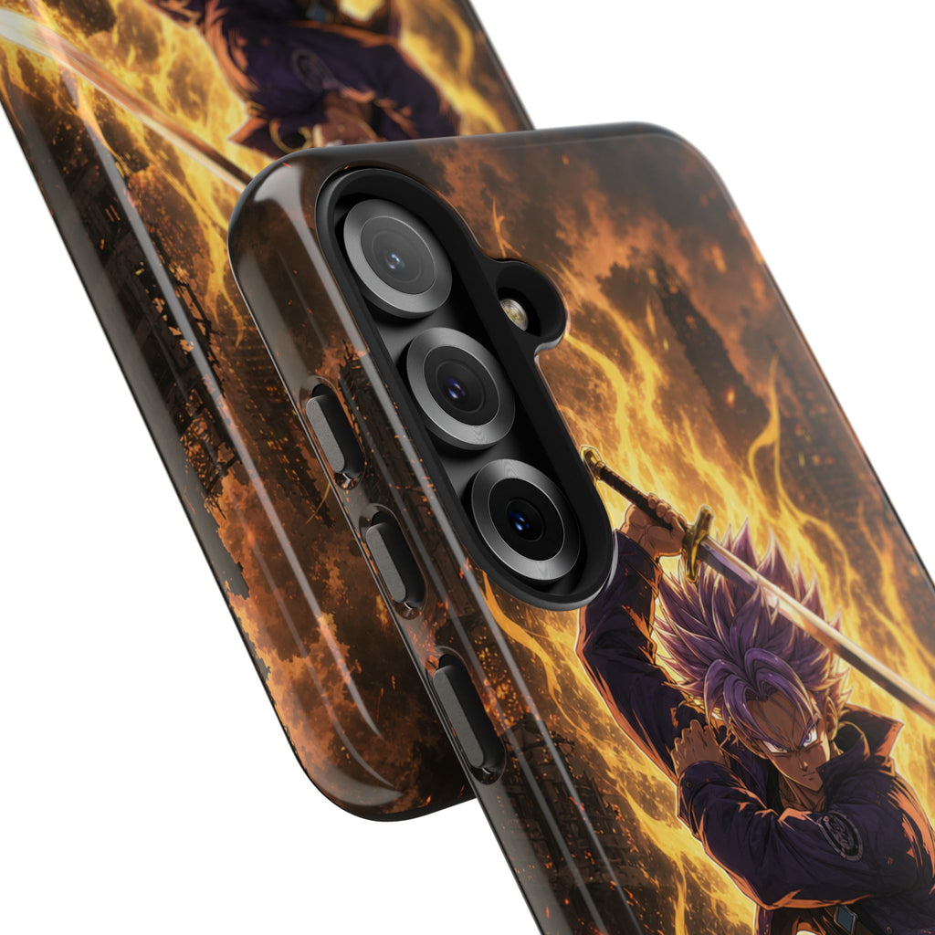 Future Trunks Last Hope Anime Phone Case - Tough Case