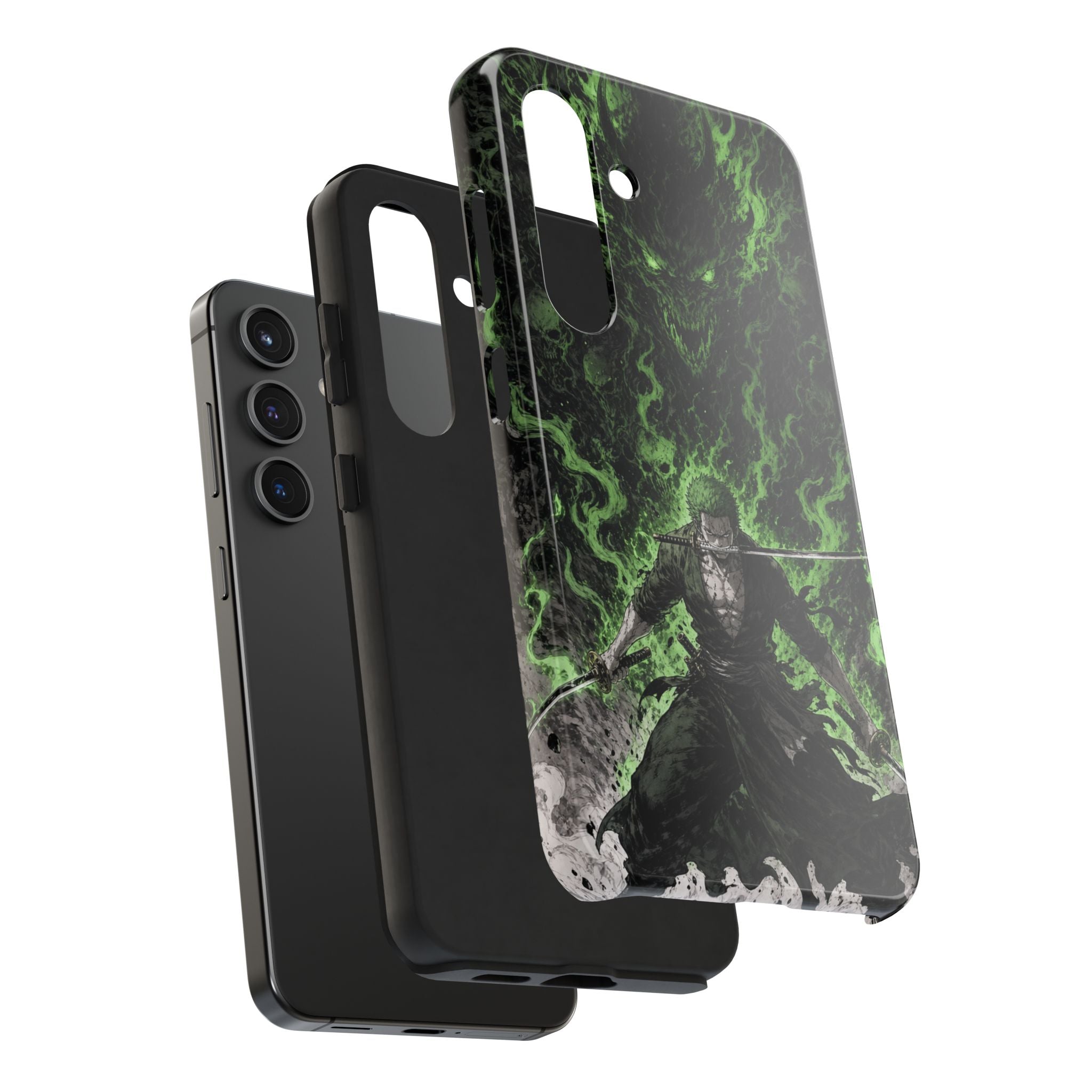 Zoro King of Hell Anime Phone Case - Tough Case