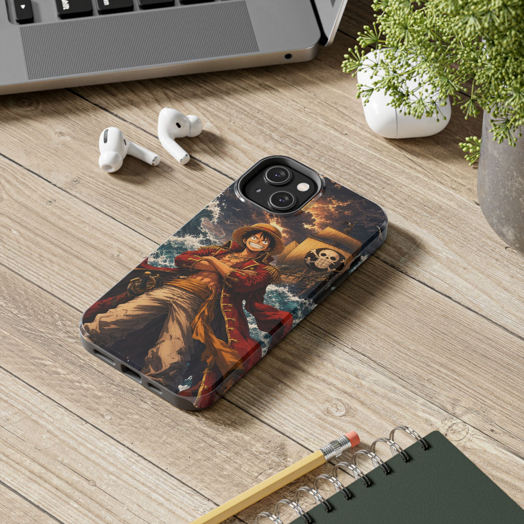 Luffy Pirate King Anime Phone Case - Tough Case