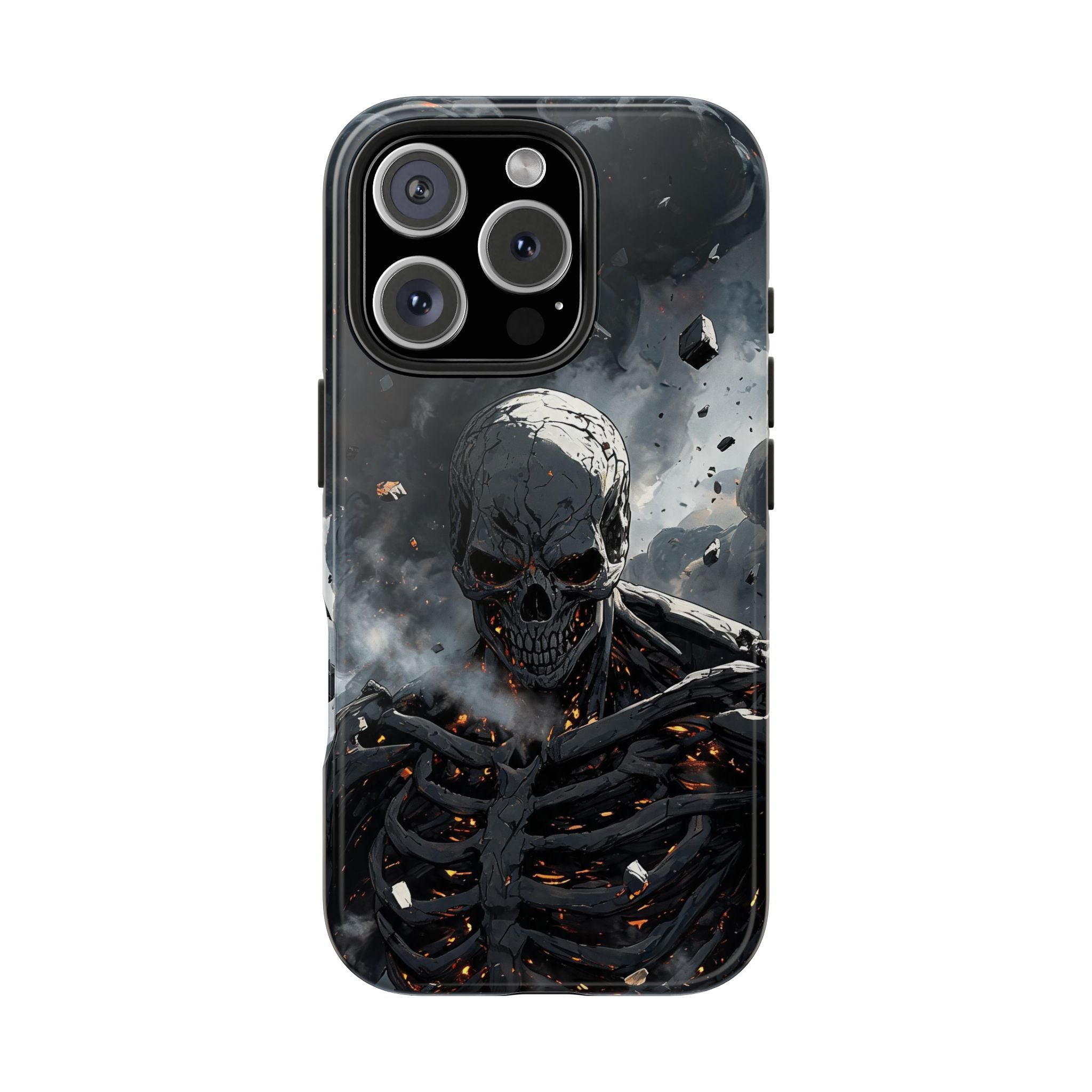 Colossal Titan Skull Rising Anime Phone Case - Tough Case