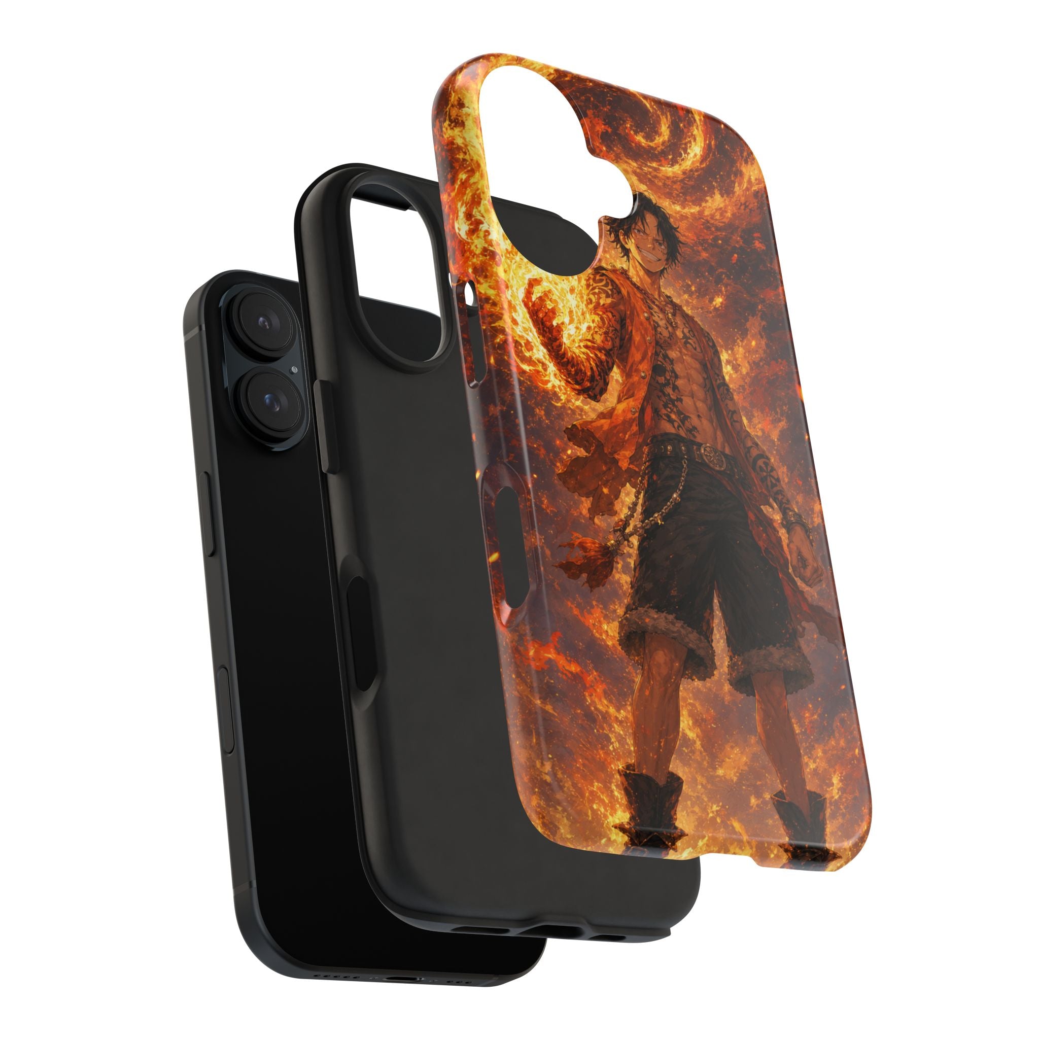 Ace Fire Fist Anime Phone Case - Tough Case
