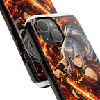 Flame Swordsman Anime Phone Case - Tough Case