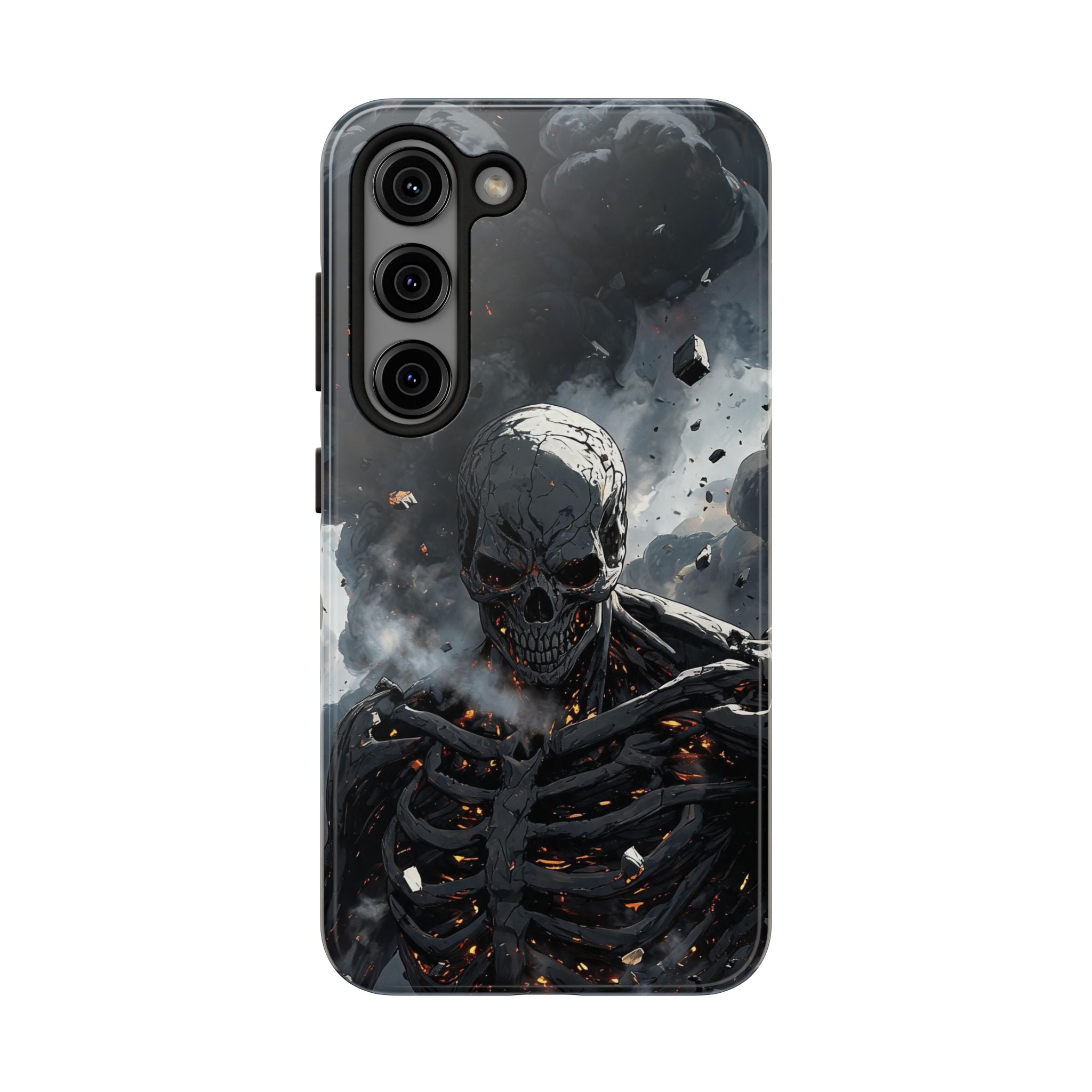 Colossal Titan Skull Rising Anime Phone Case - Tough Case