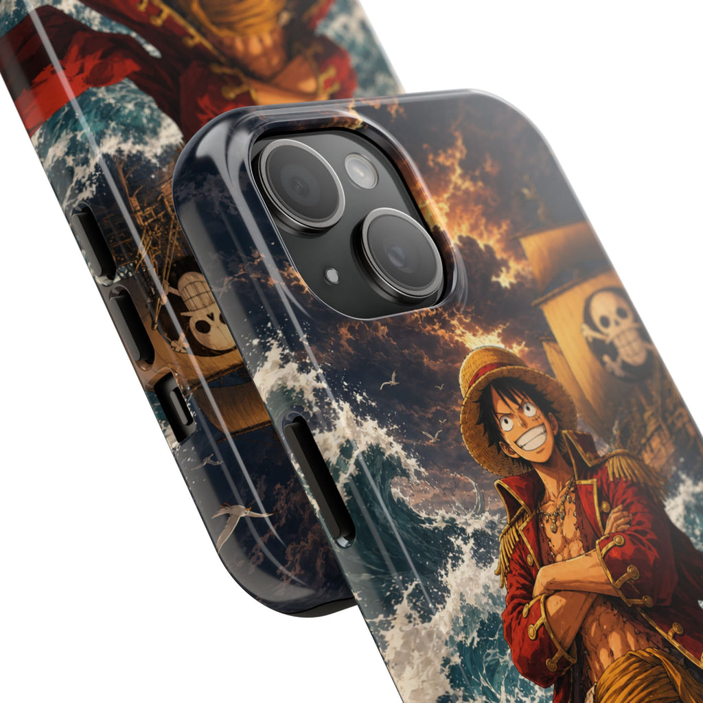 Luffy Pirate King Anime Phone Case - Tough Case