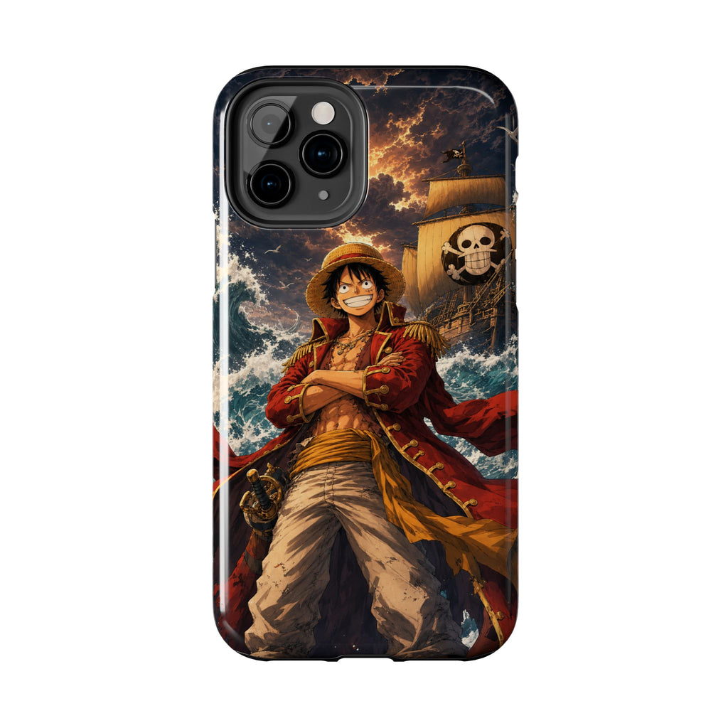 Luffy Pirate King Anime Phone Case - Tough Case