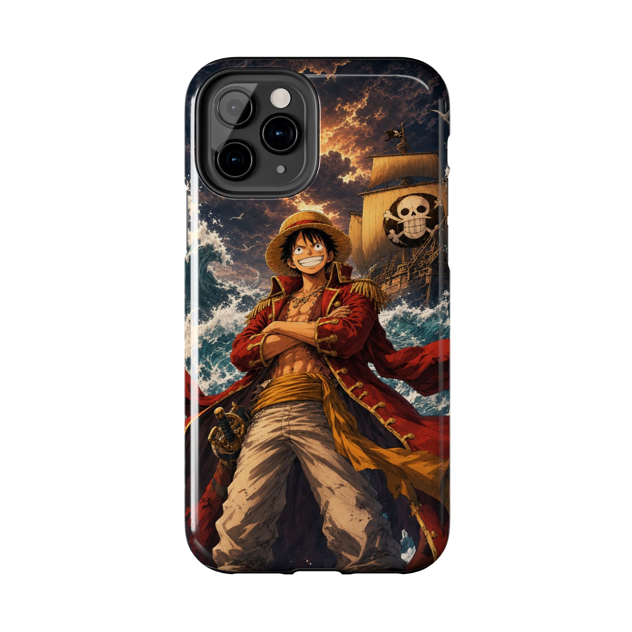 Luffy Pirate King Anime Phone Case - Tough Case