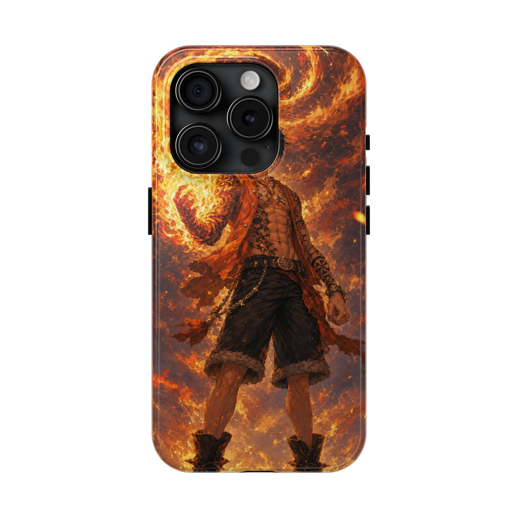 Ace Fire Fist Anime Phone Case - Tough Case
