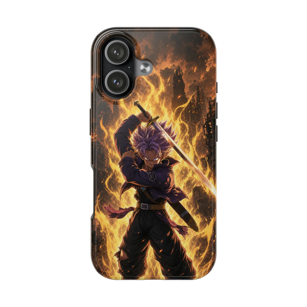Future Trunks Last Hope Anime Phone Case - Tough Case