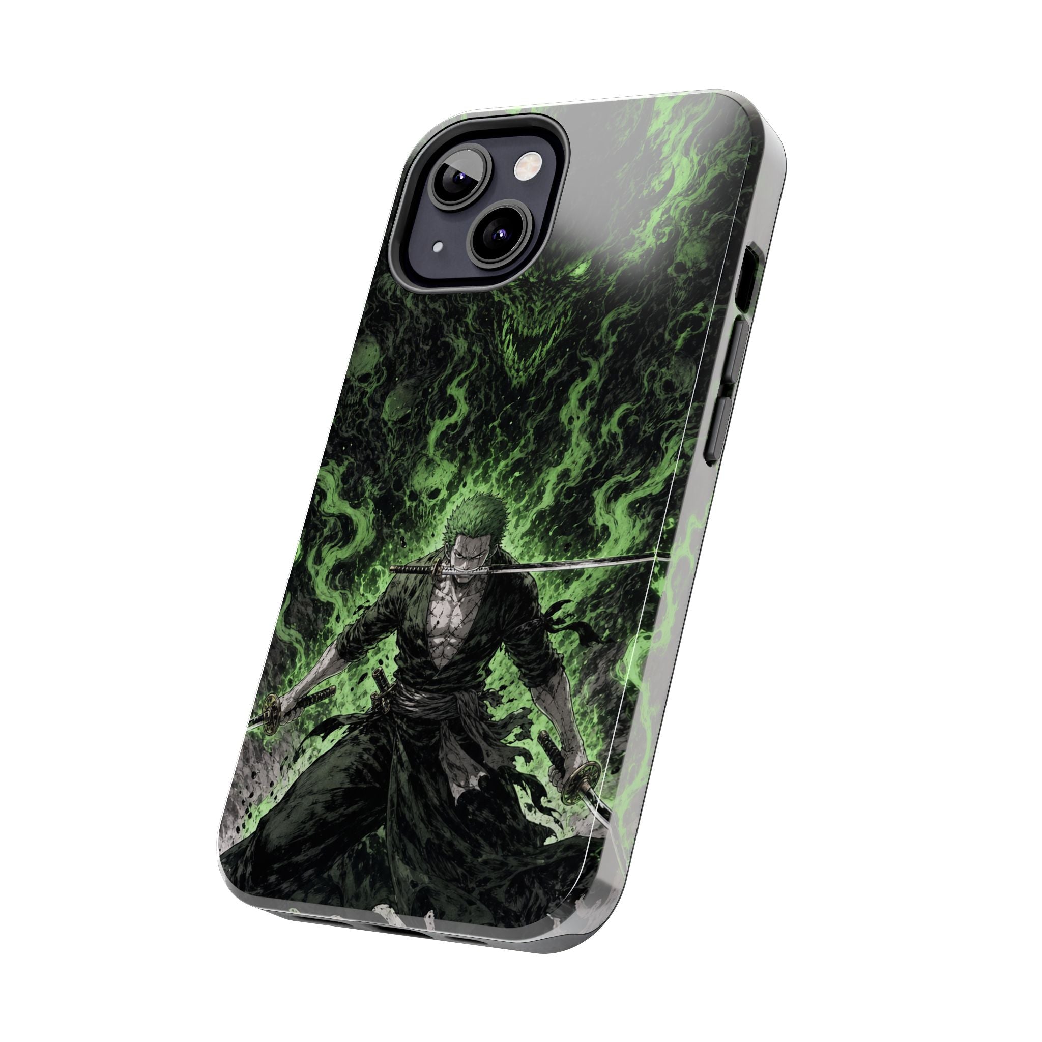 Zoro King of Hell Anime Phone Case - Tough Case