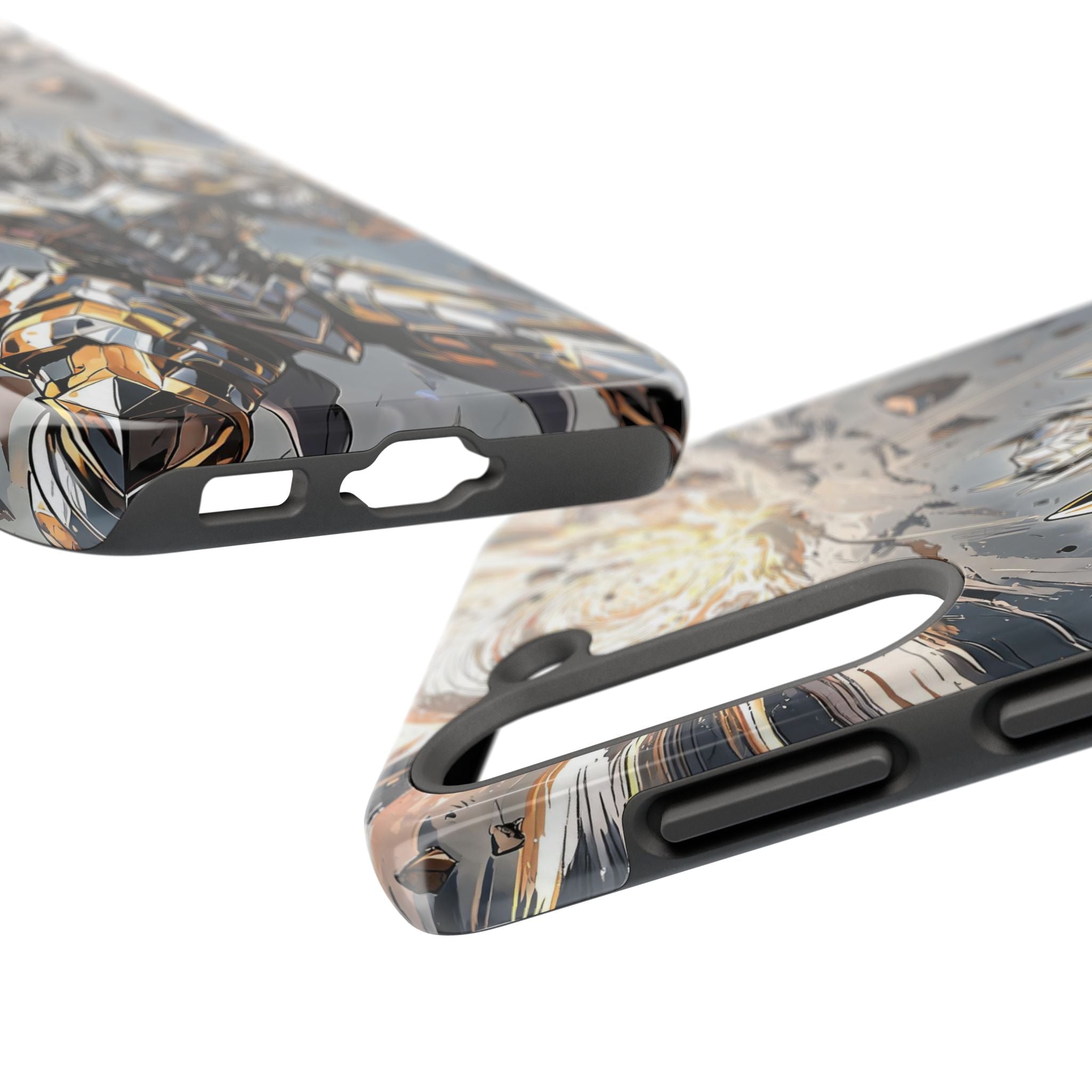 Armored Tital Cel Shaded Anime Phone Case - Tough Case