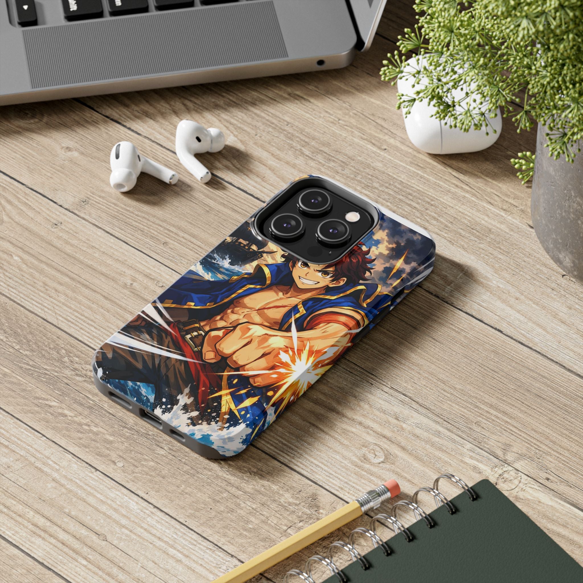 Rubber Captain Anime Phone Case