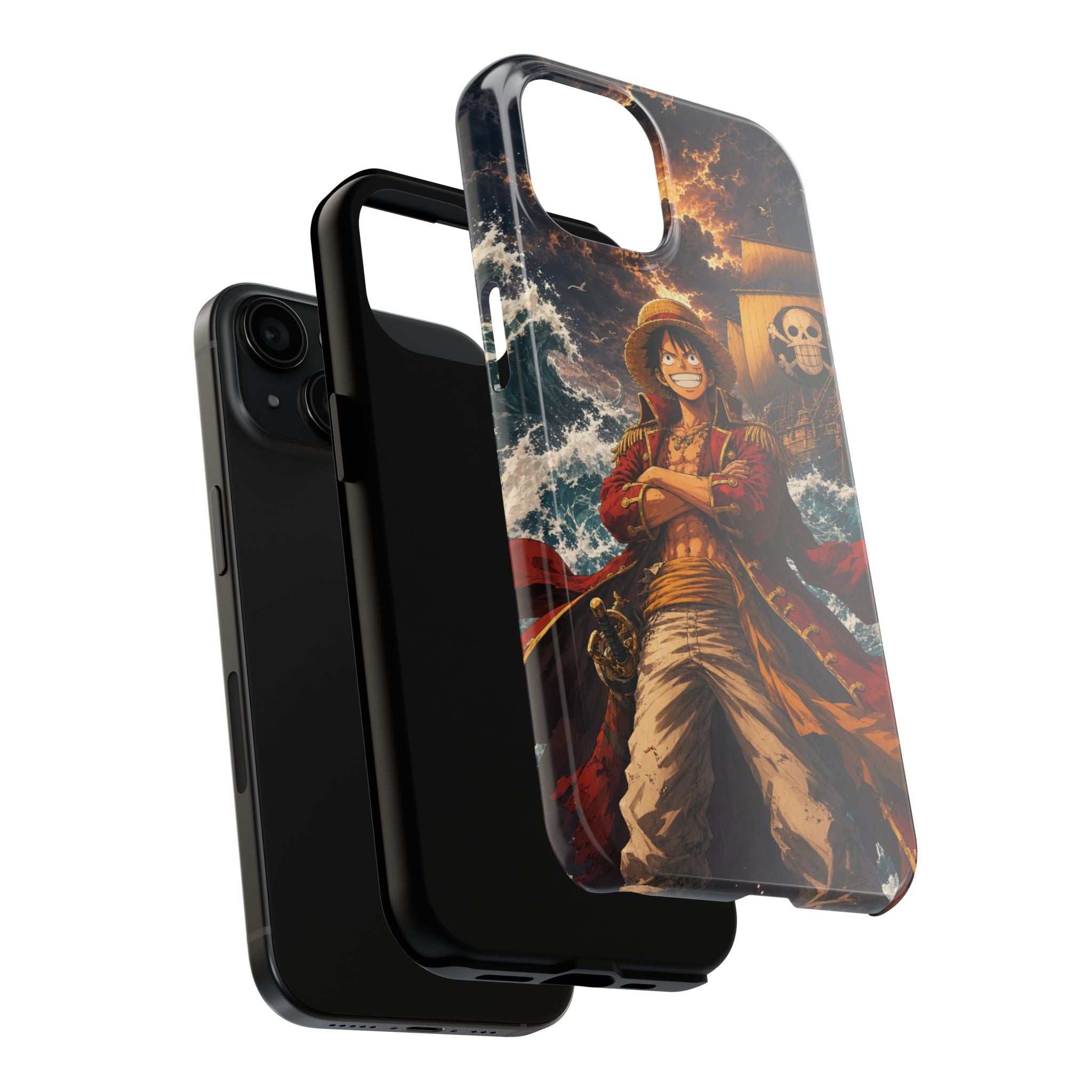 Luffy Pirate King Anime Phone Case - Tough Case