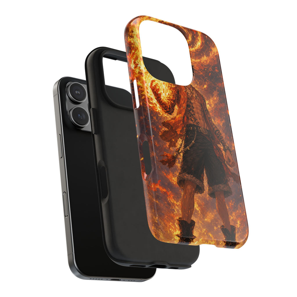 Ace Fire Fist Anime Phone Case - Tough Case