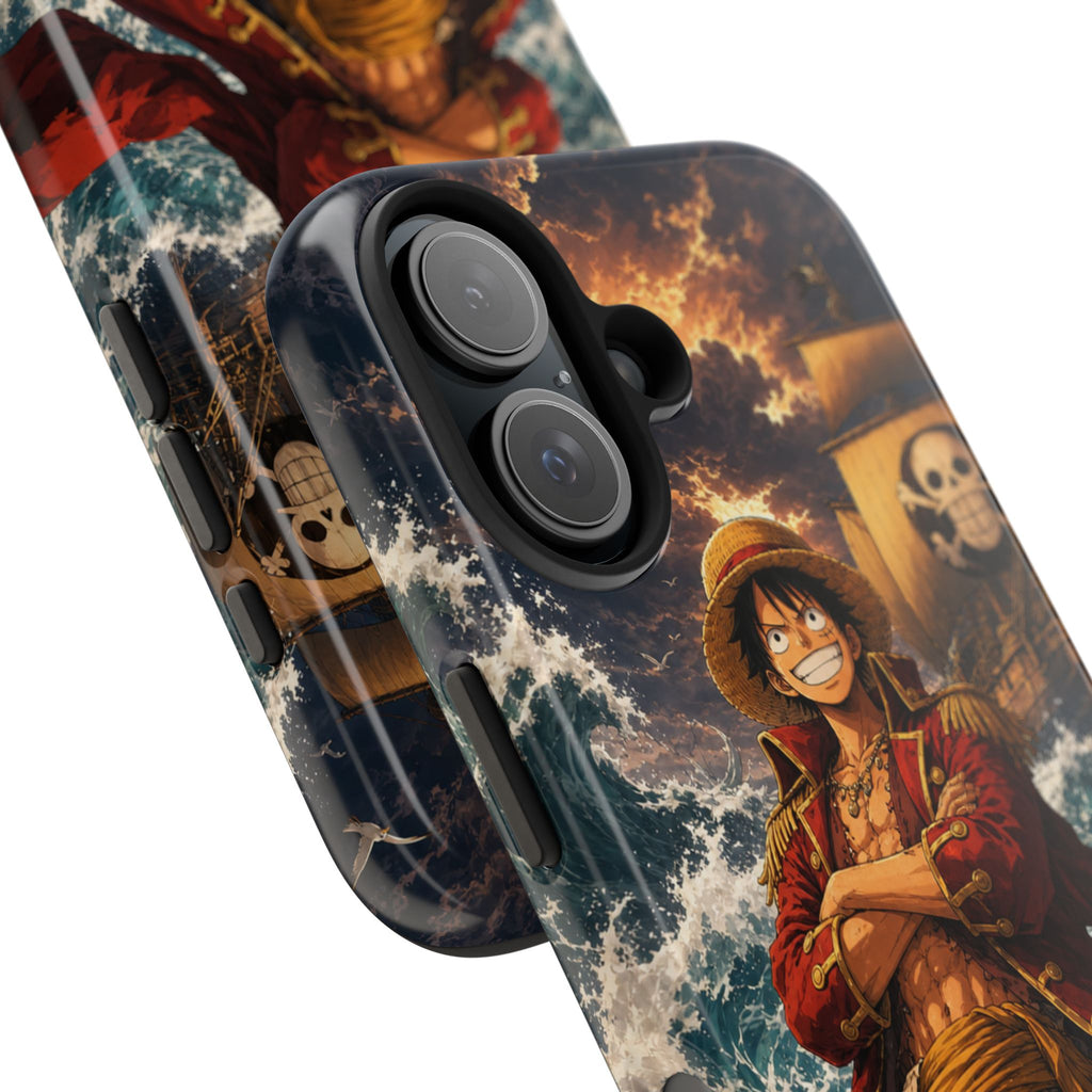 Luffy Pirate King Anime Phone Case - Tough Case