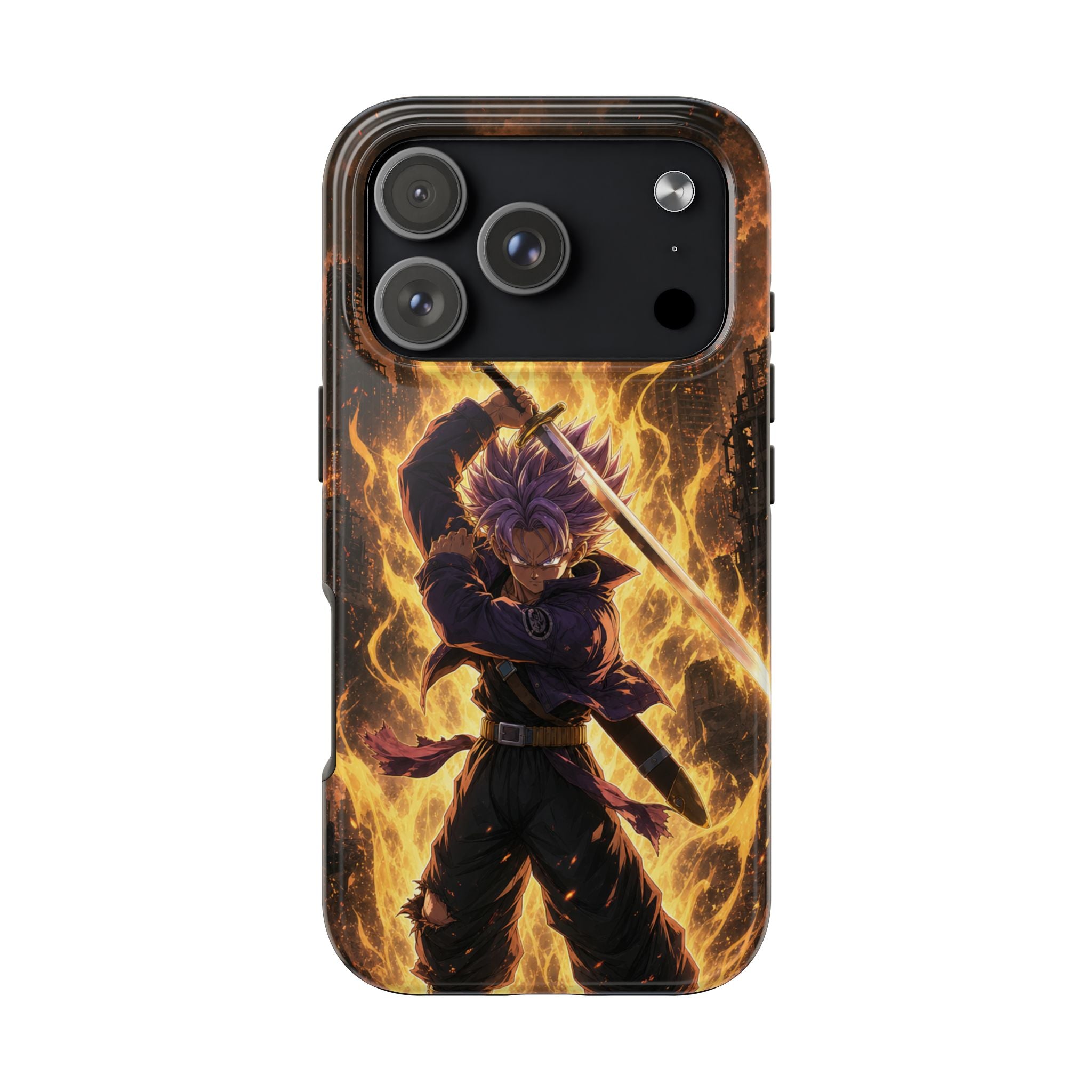 Future Trunks Last Hope Anime Phone Case - Tough Case