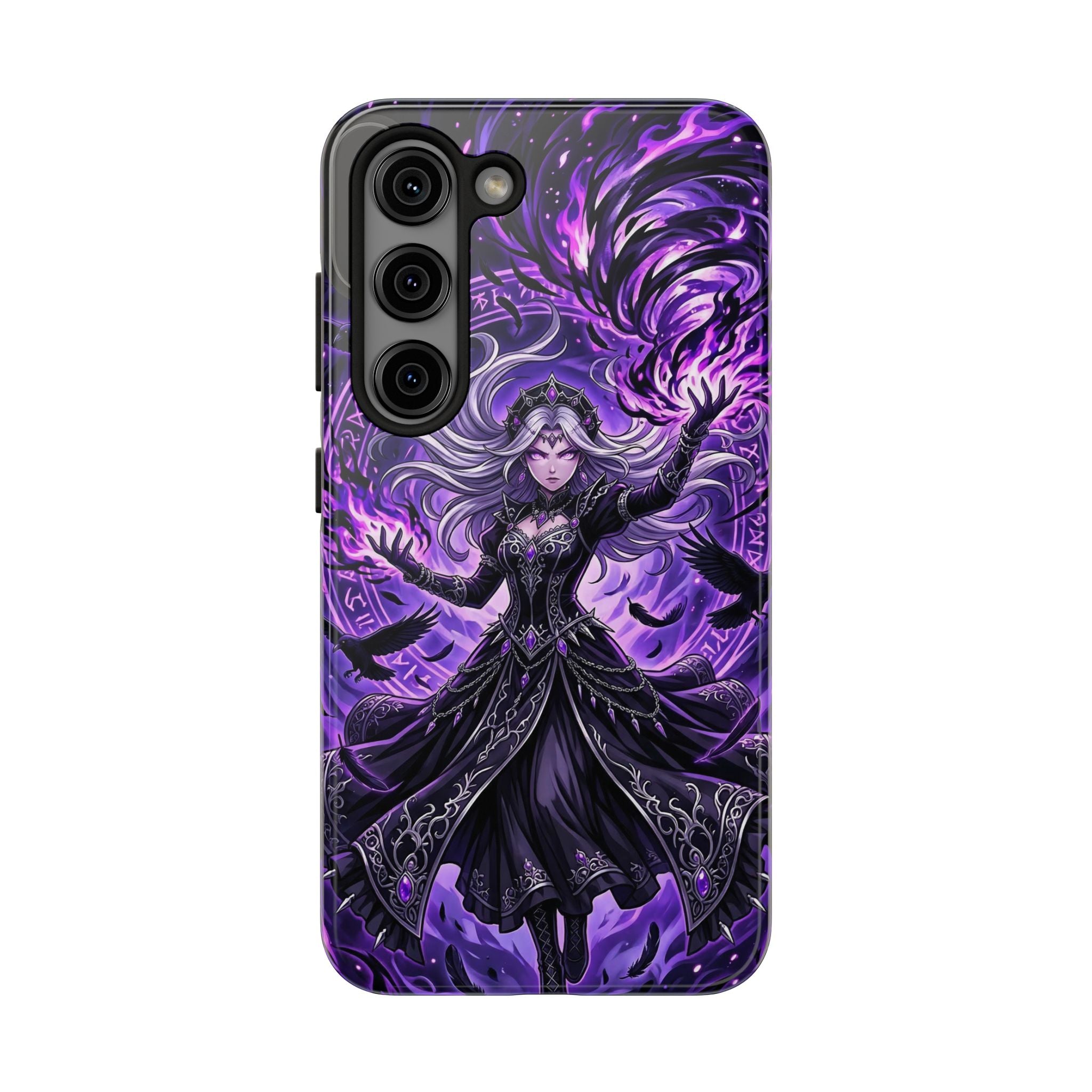 Dark Sorceress Anime Phone Case - Tough Case