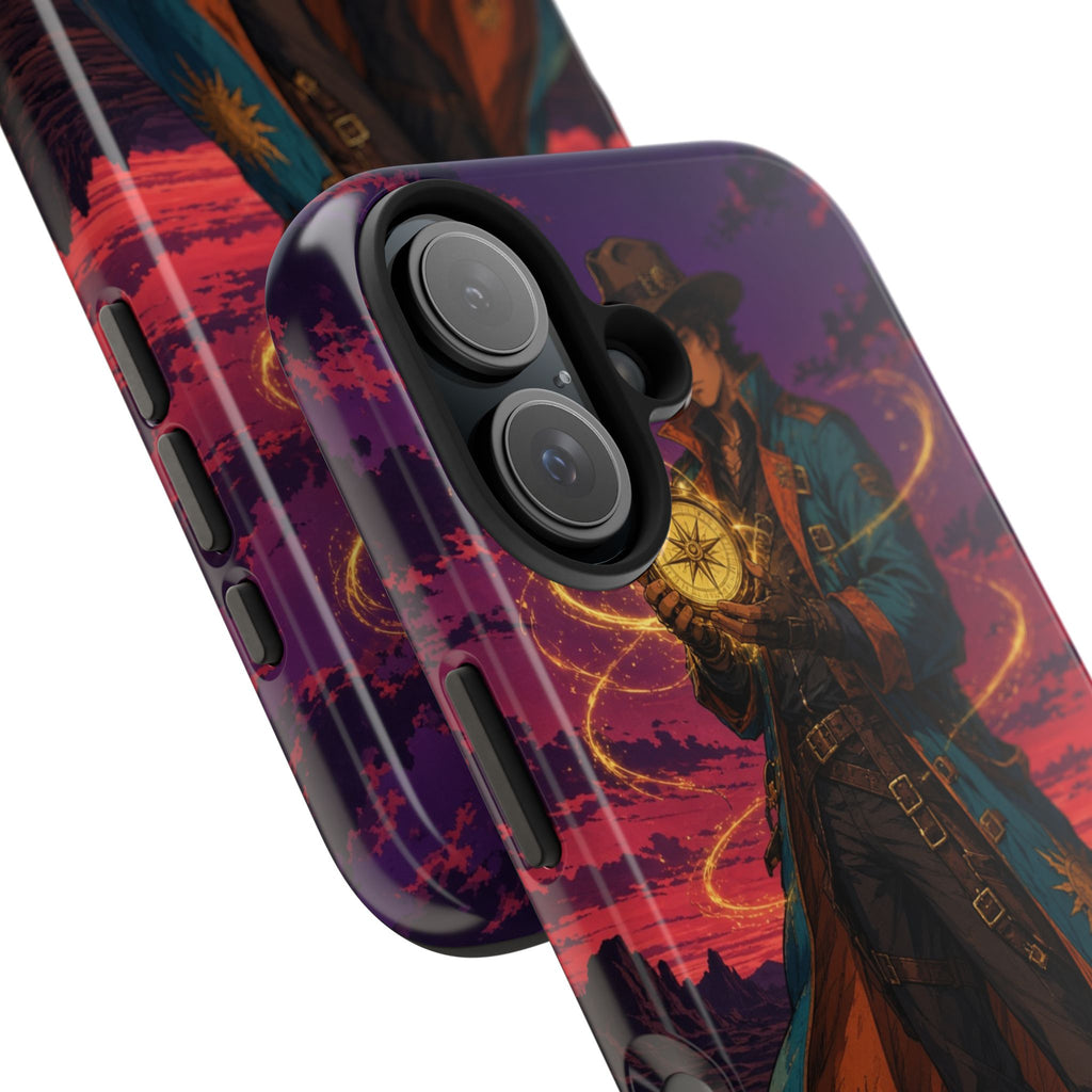 Desert Compass Racer Anime Phone Case - Tough Case
