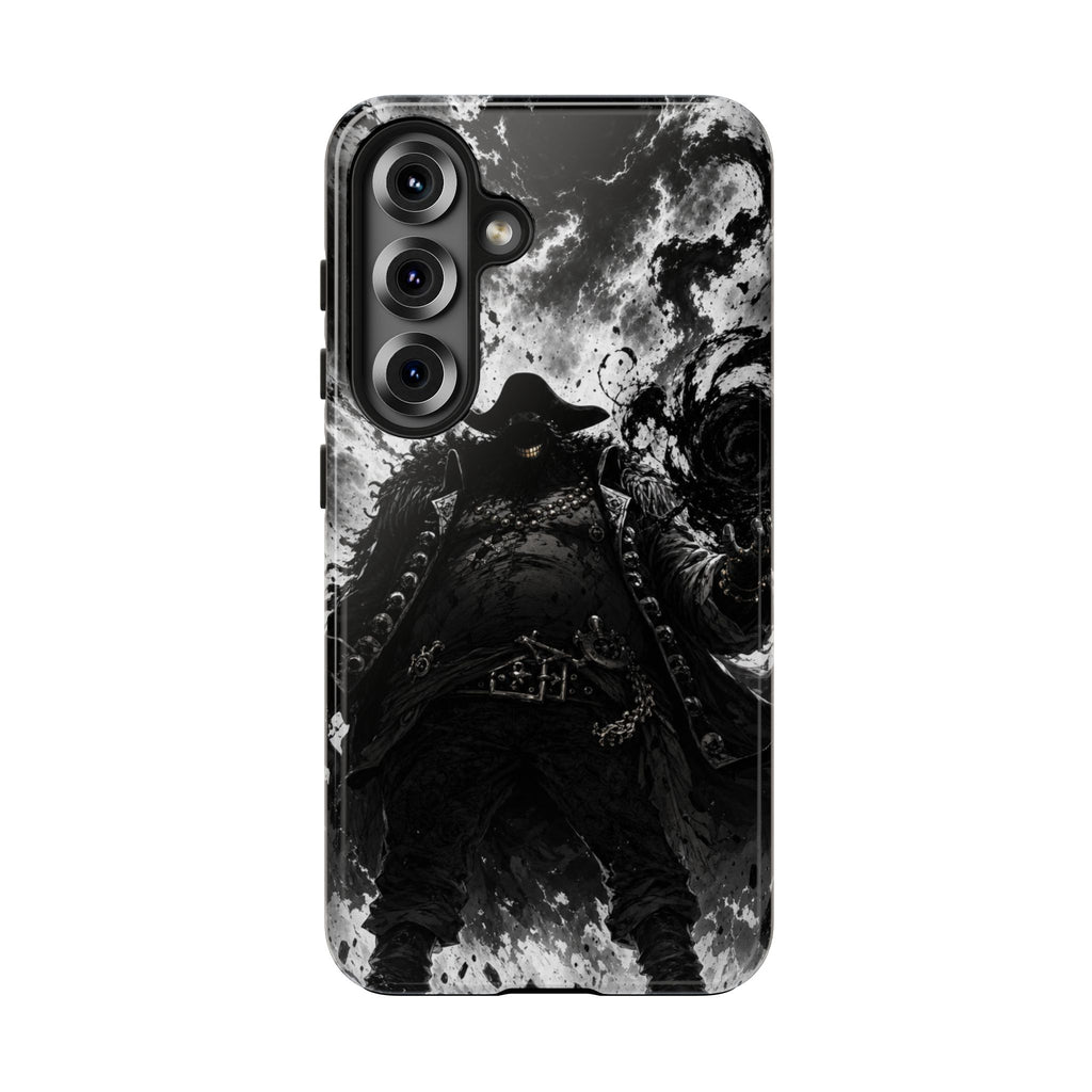 Blackbeard Darkness Unleashed Anime Phone Case - Tough Case