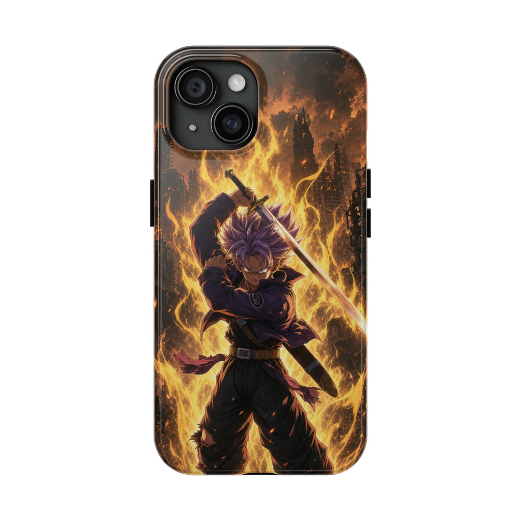 Future Trunks Last Hope Anime Phone Case - Tough Case