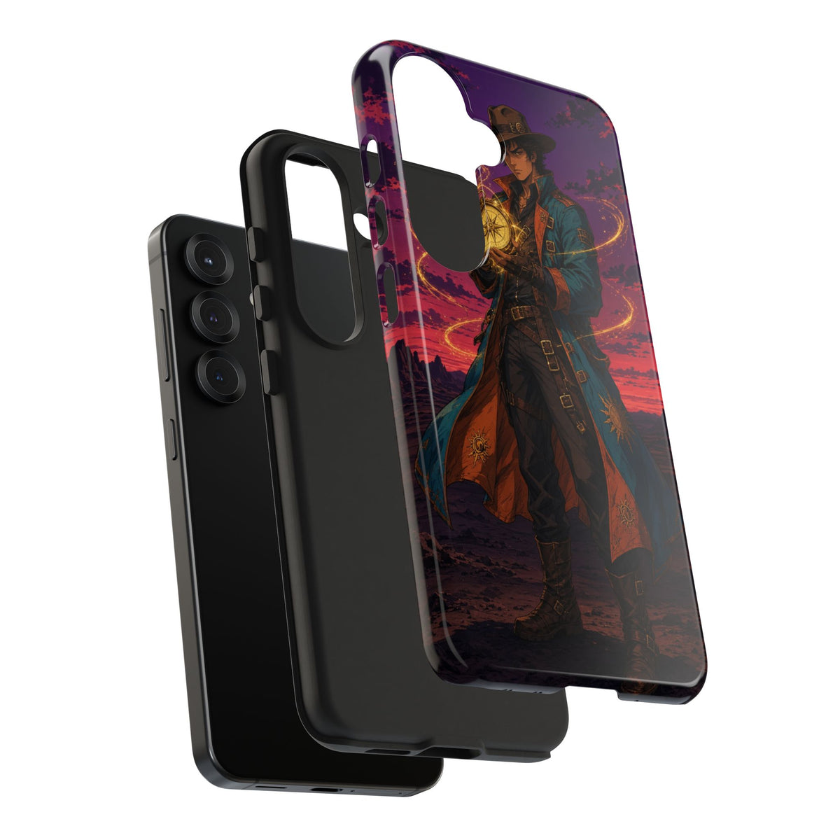Desert Compass Racer Anime Phone Case - Tough Case