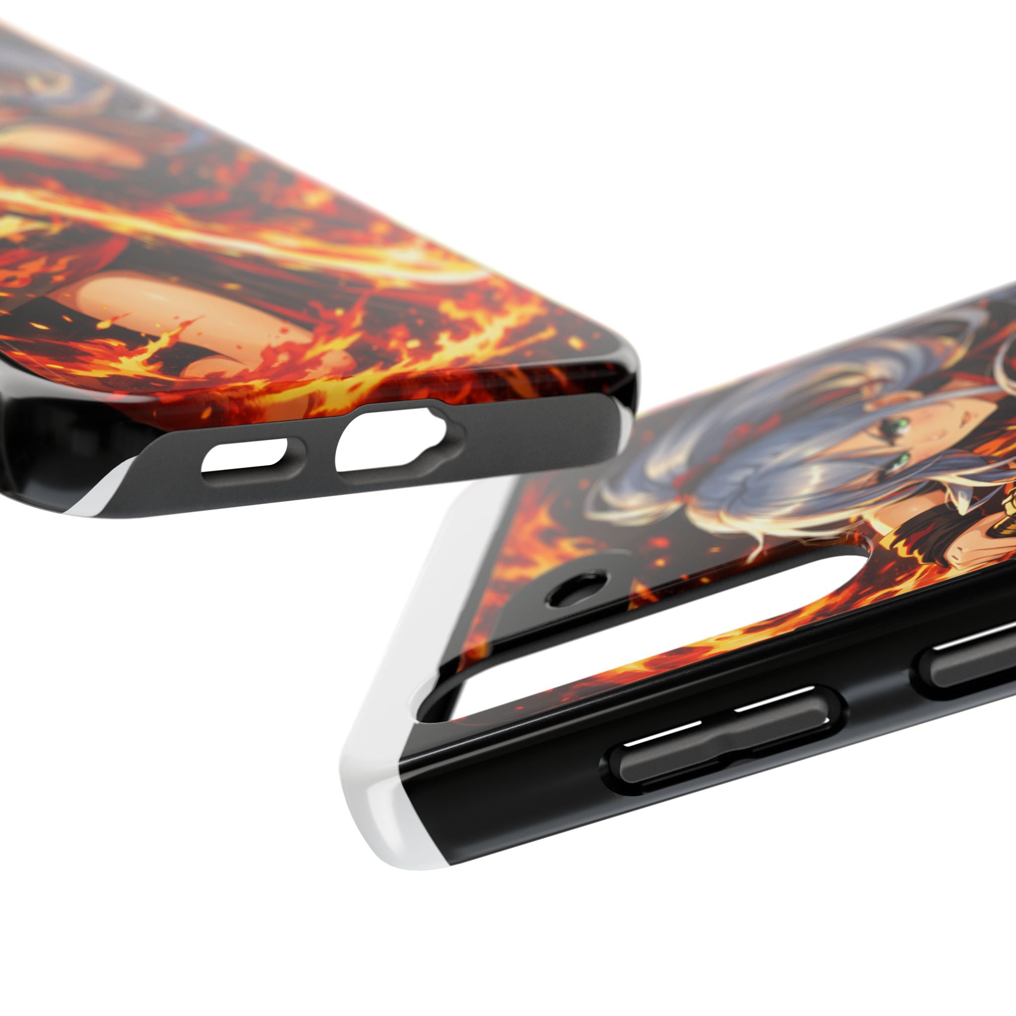 Flame Swordsman Anime Phone Case - Tough Case