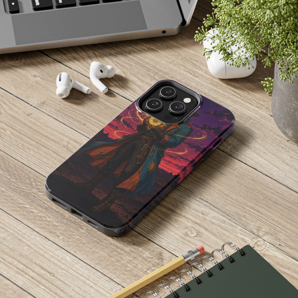 Desert Compass Racer Anime Phone Case - Tough Case