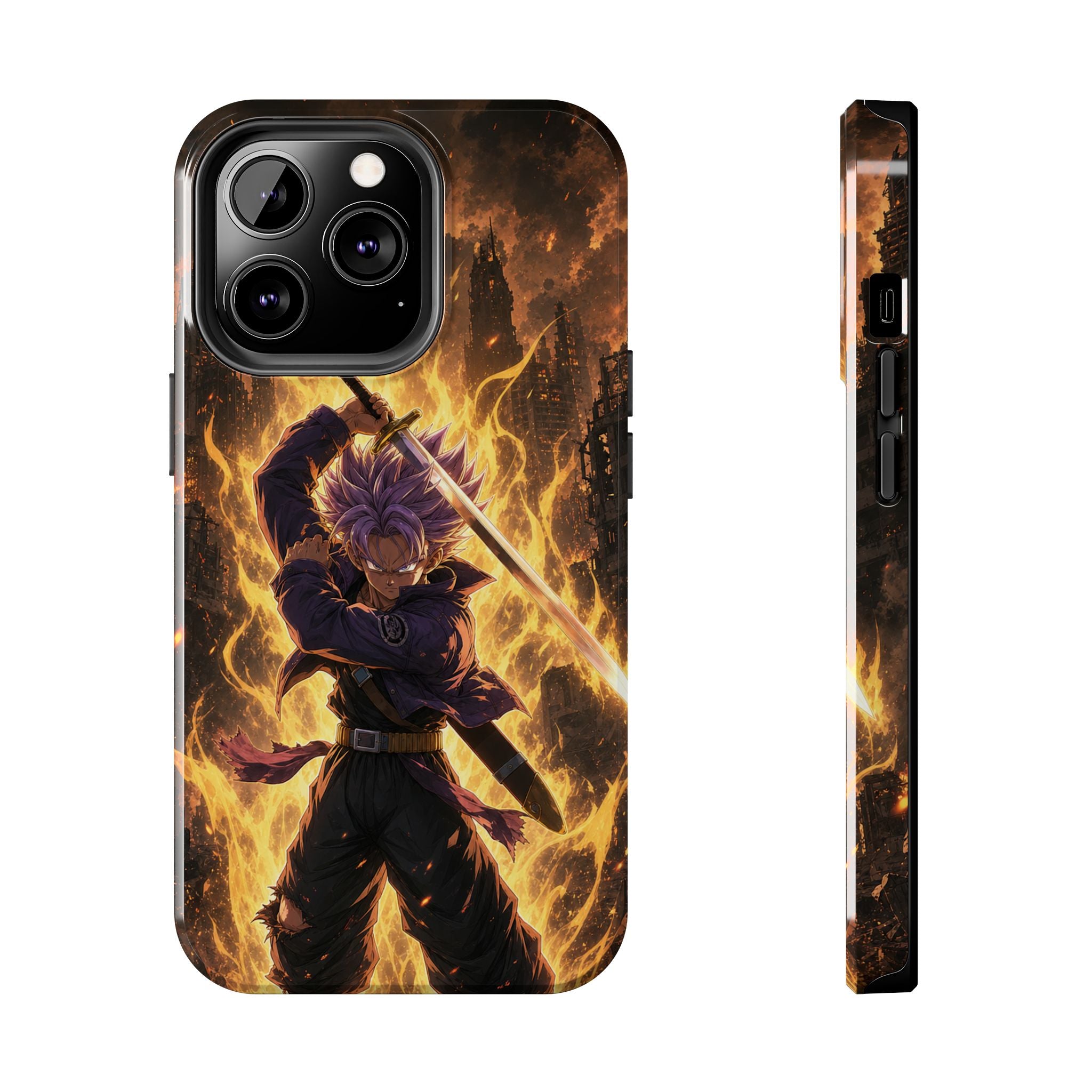 Future Trunks Last Hope Anime Phone Case - Tough Case