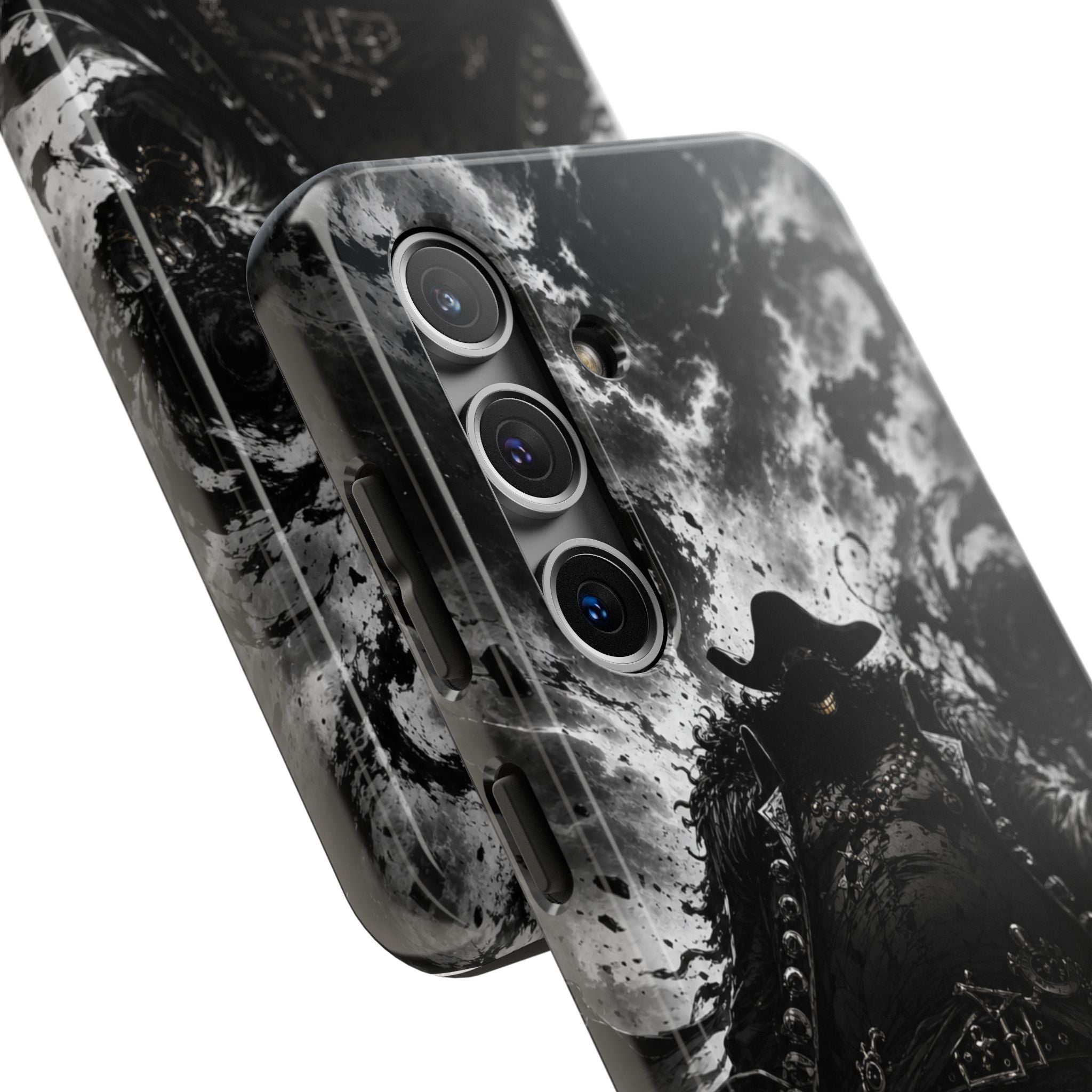 Blackbeard Darkness Unleashed Anime Phone Case - Tough Case