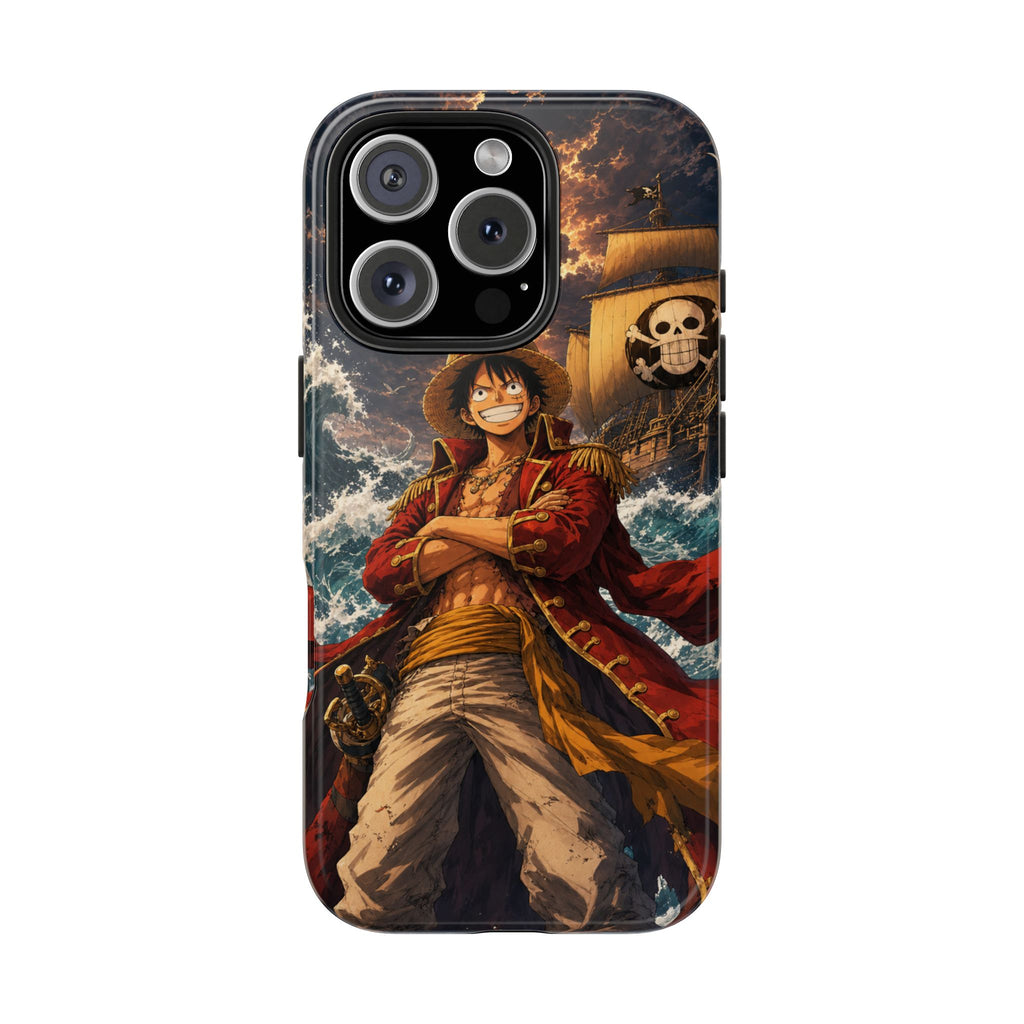 Luffy Pirate King Anime Phone Case - Tough Case