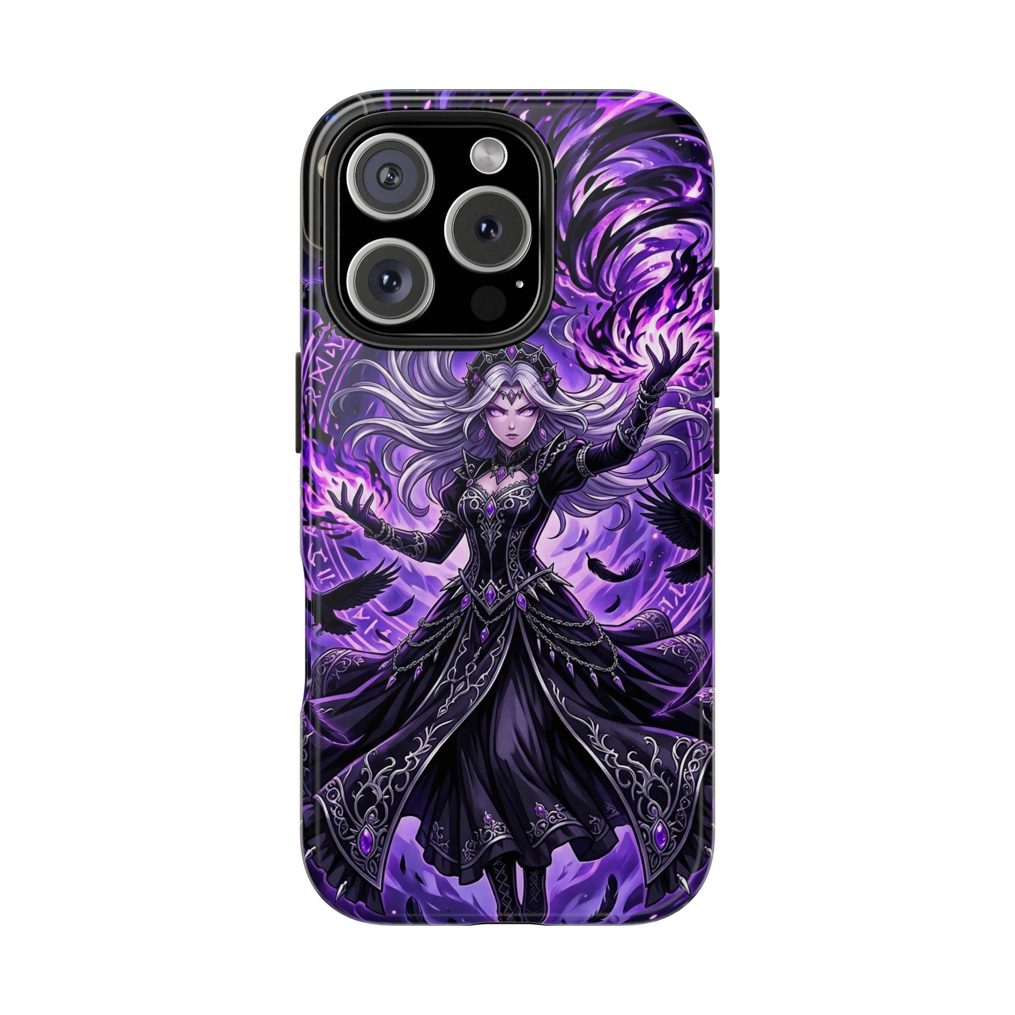 Dark Sorceress Anime Phone Case - Tough Case