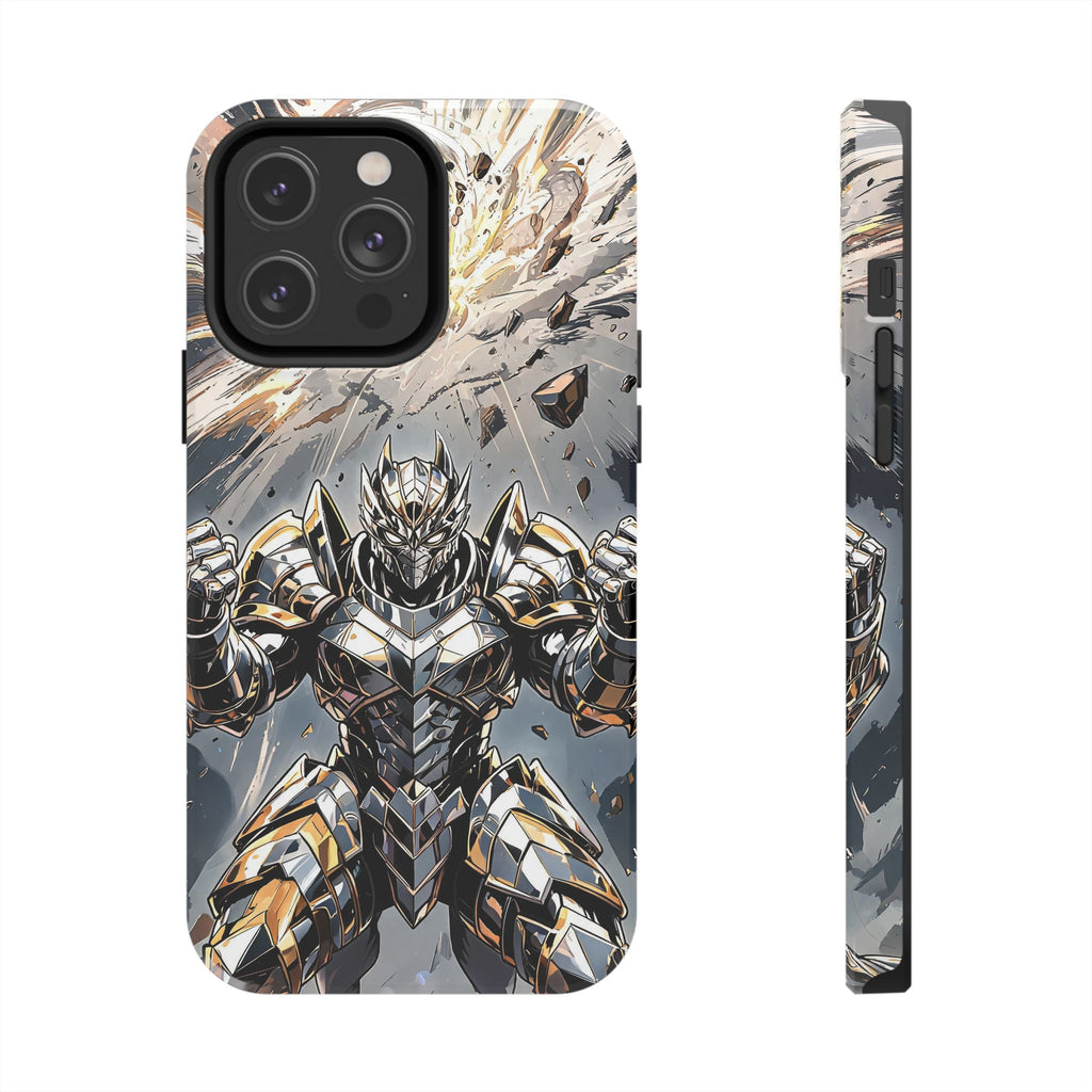 Armored Tital Cel Shaded Anime Phone Case - Tough Case