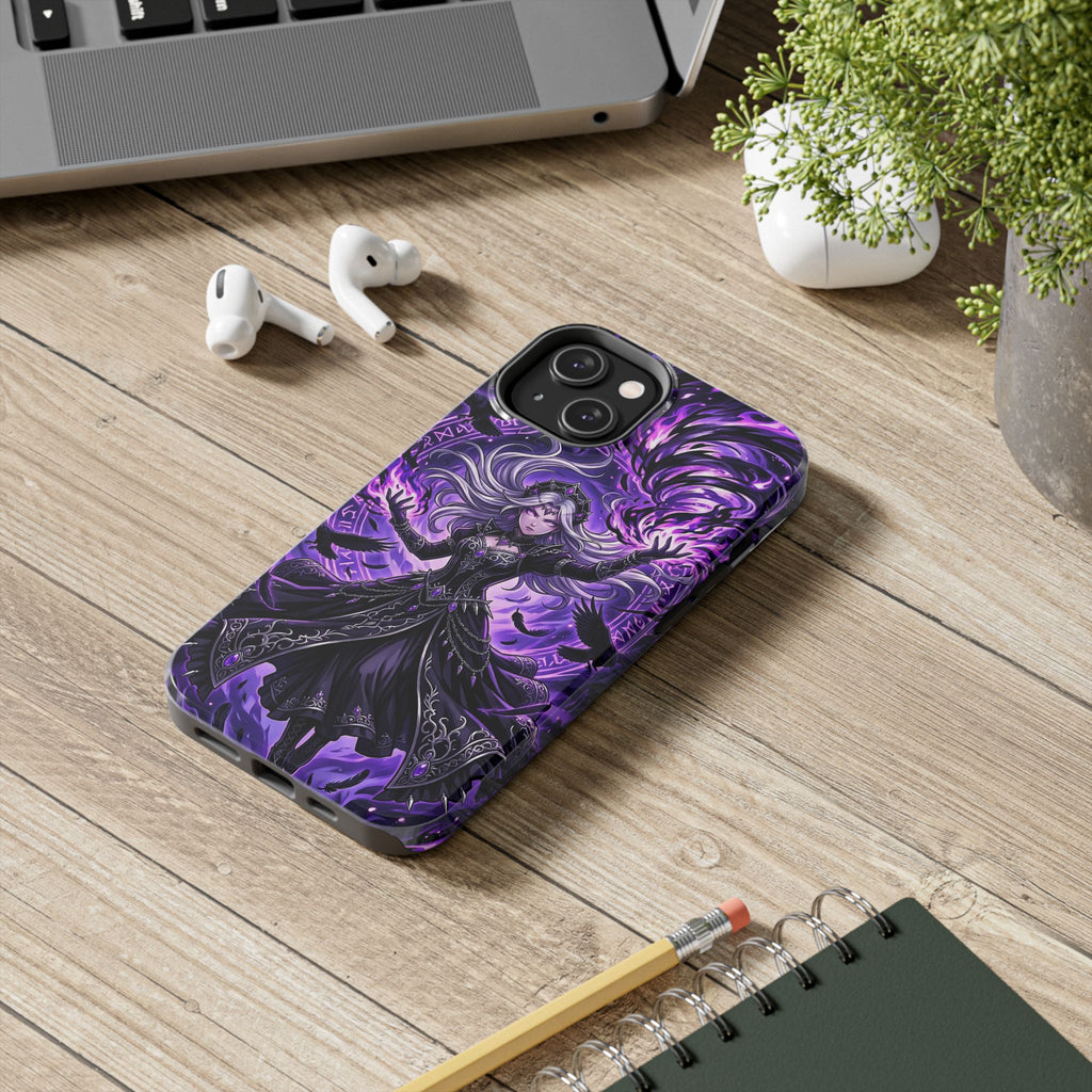 Dark Sorceress Anime Phone Case - Tough Case
