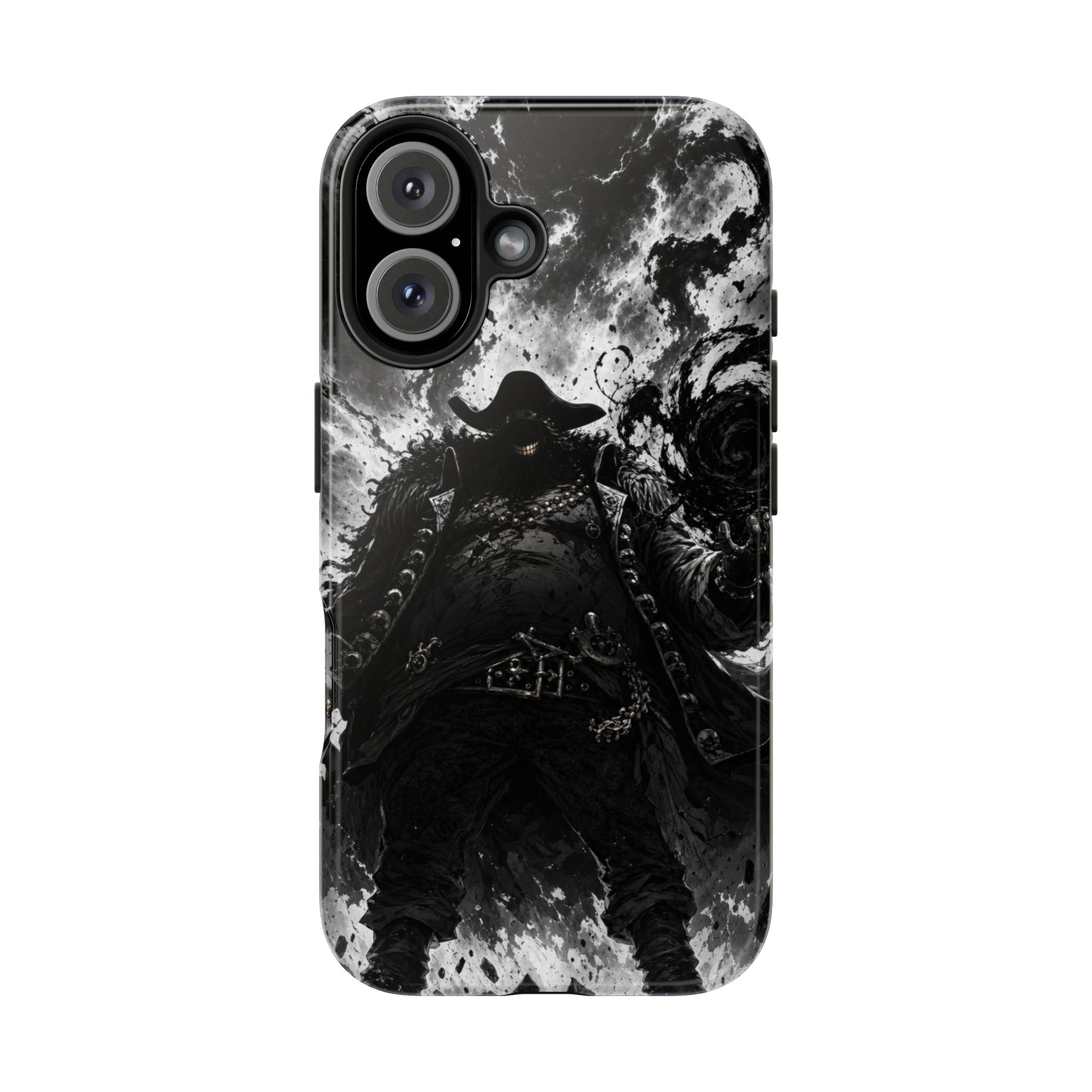 Blackbeard Darkness Unleashed Anime Phone Case - Tough Case
