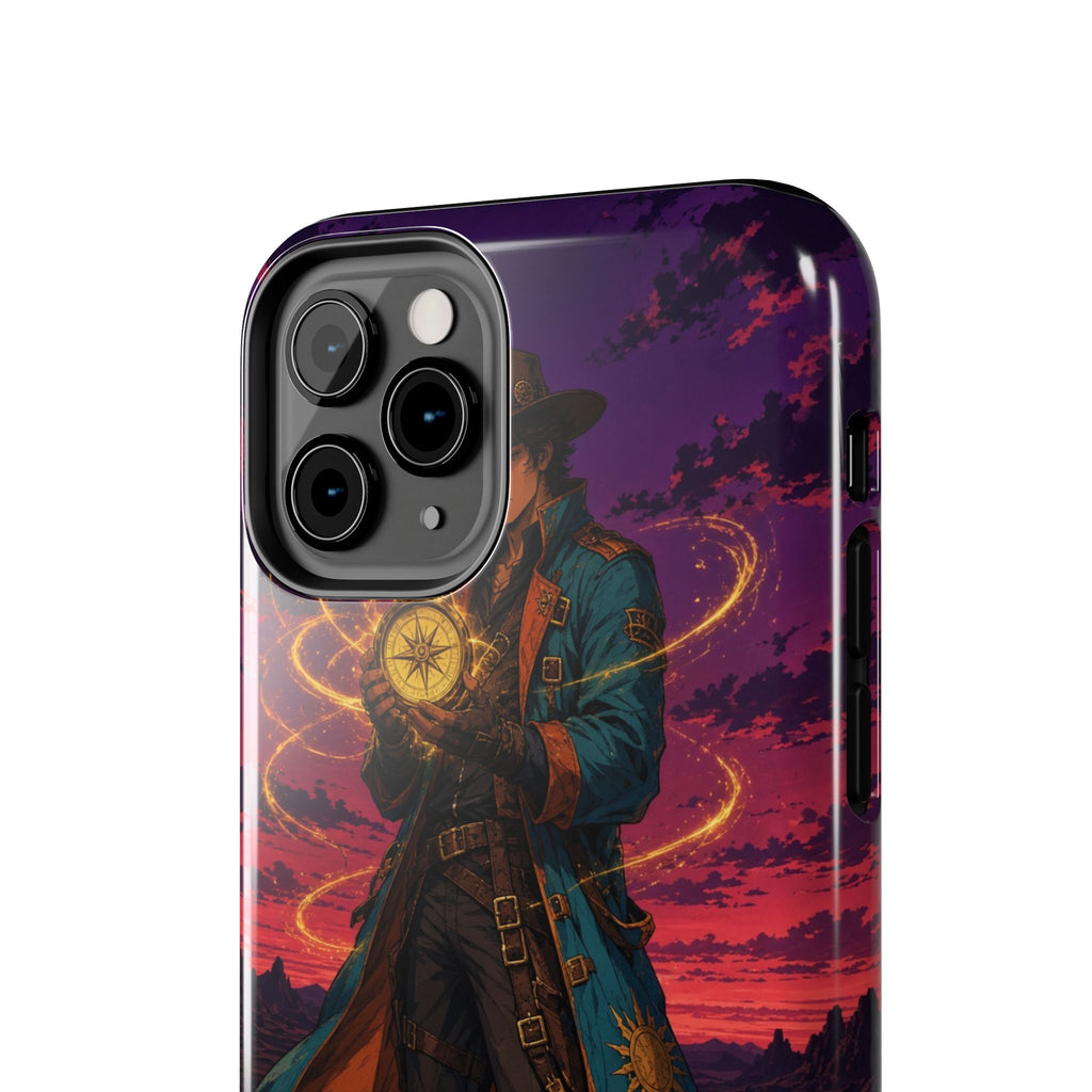 Desert Compass Racer Anime Phone Case - Tough Case