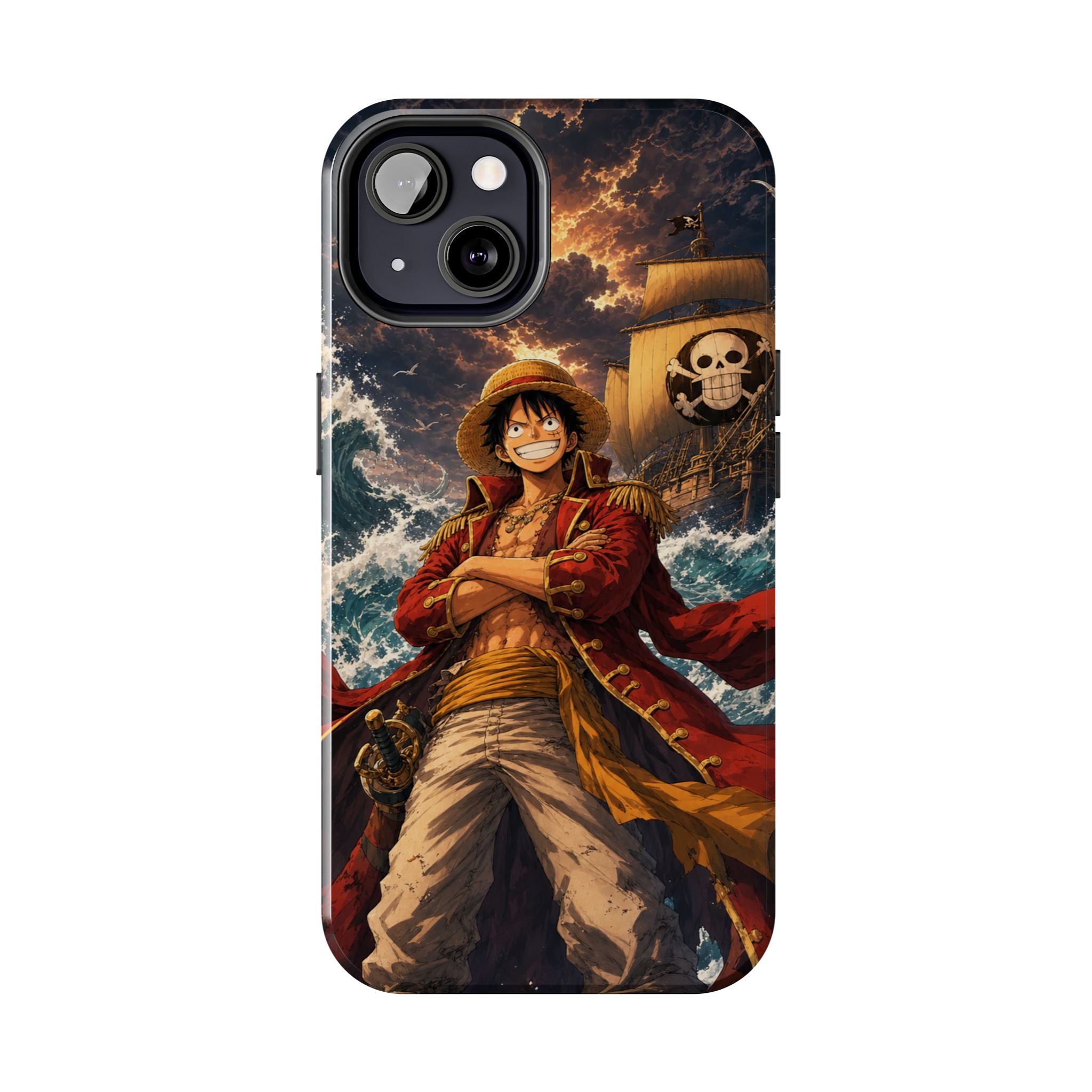 Luffy Pirate King Anime Phone Case - Tough Case