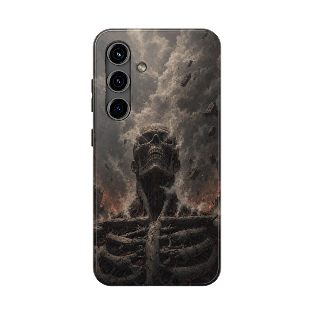 Colossal Titan Steam God Anime Phone Case - Tough Case