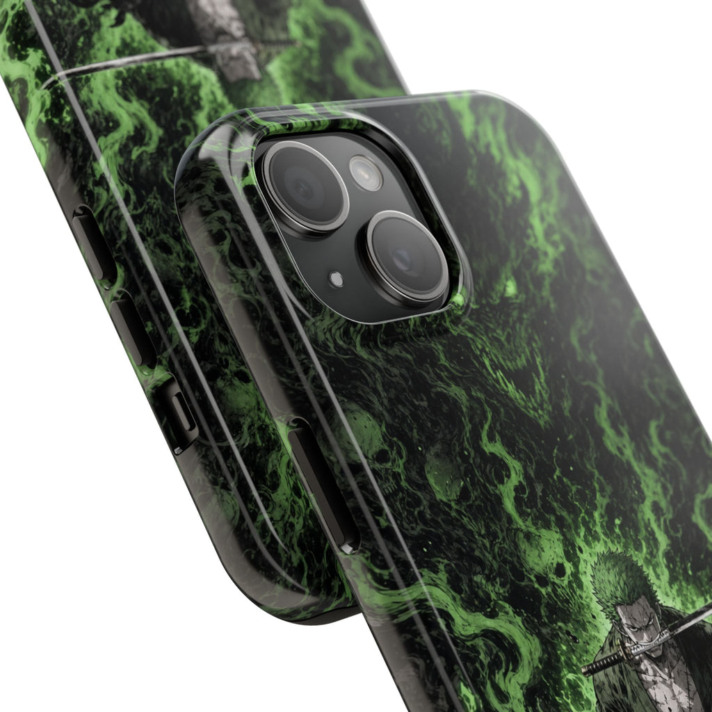 Zoro King of Hell Anime Phone Case - Tough Case