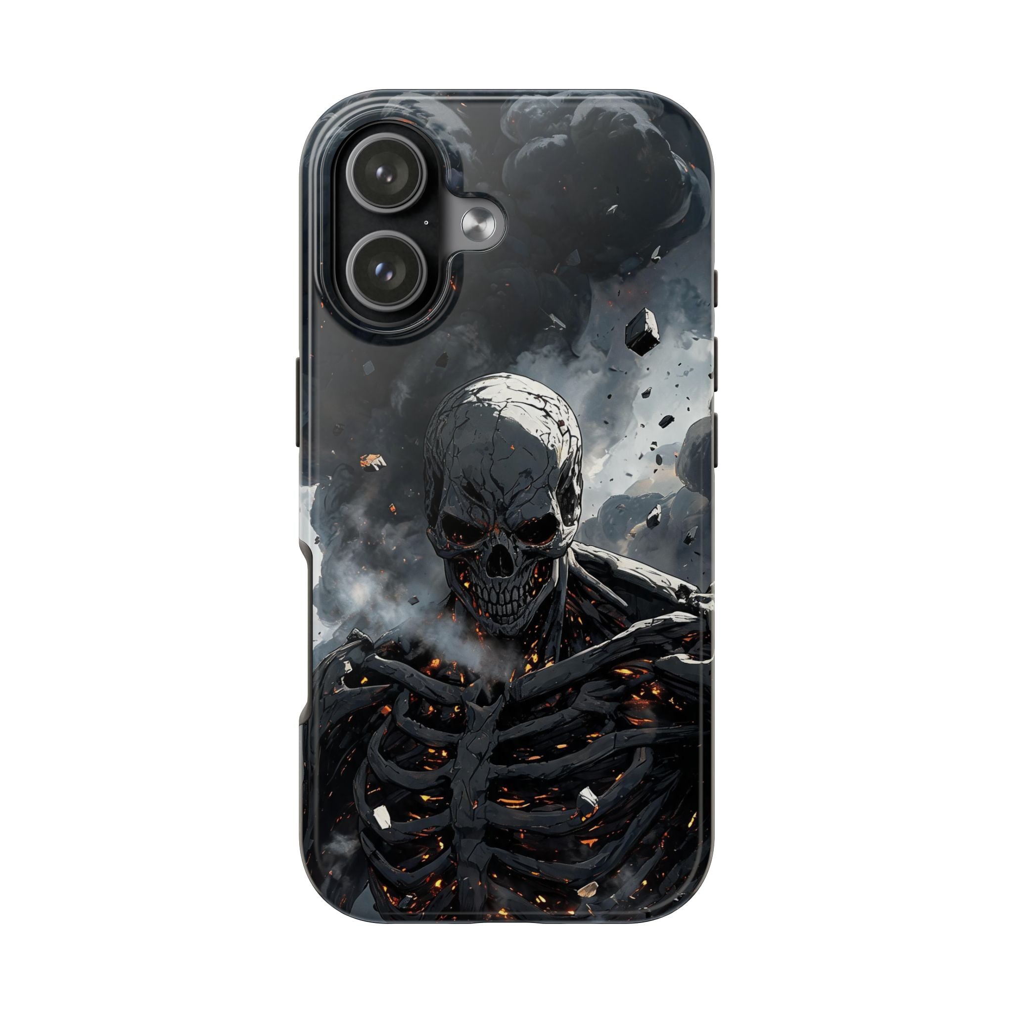 Colossal Titan Skull Rising Anime Phone Case - Tough Case