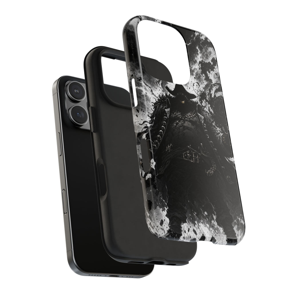 Blackbeard Darkness Unleashed Anime Phone Case - Tough Case