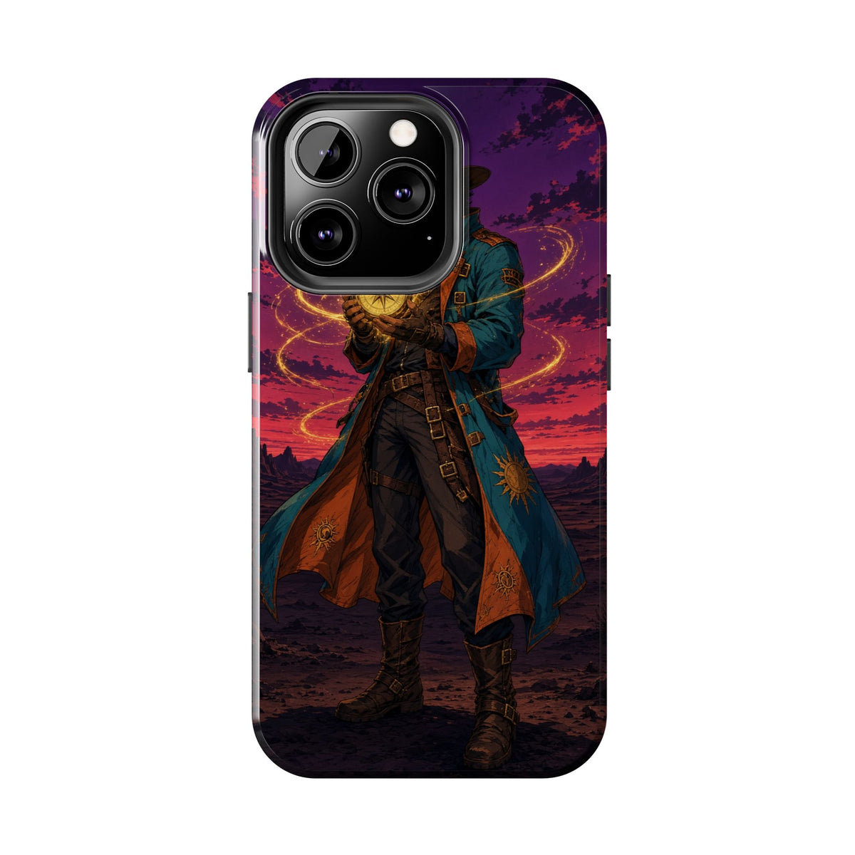 Desert Compass Racer Anime Phone Case - Tough Case