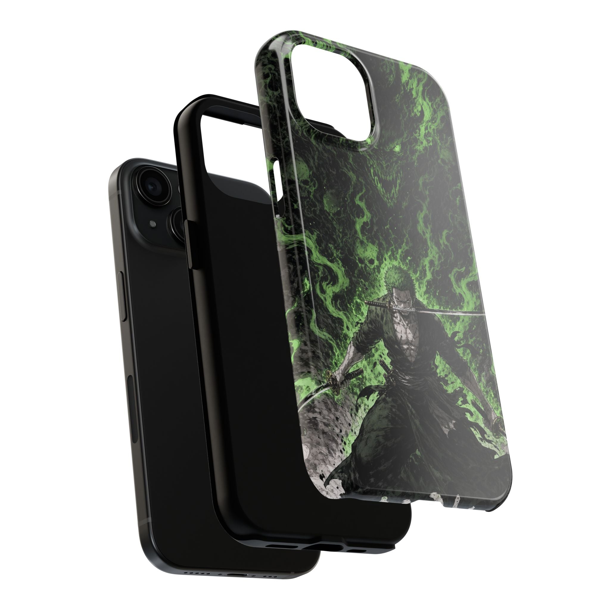 Zoro King of Hell Anime Phone Case - Tough Case