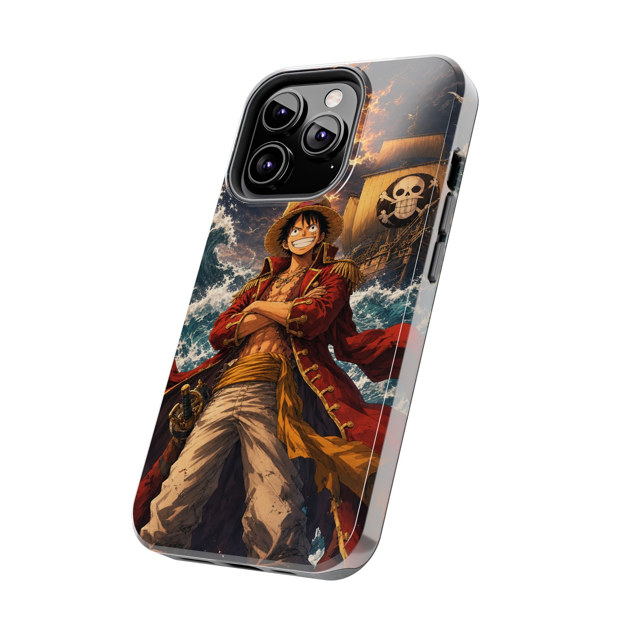 Luffy Pirate King Anime Phone Case - Tough Case