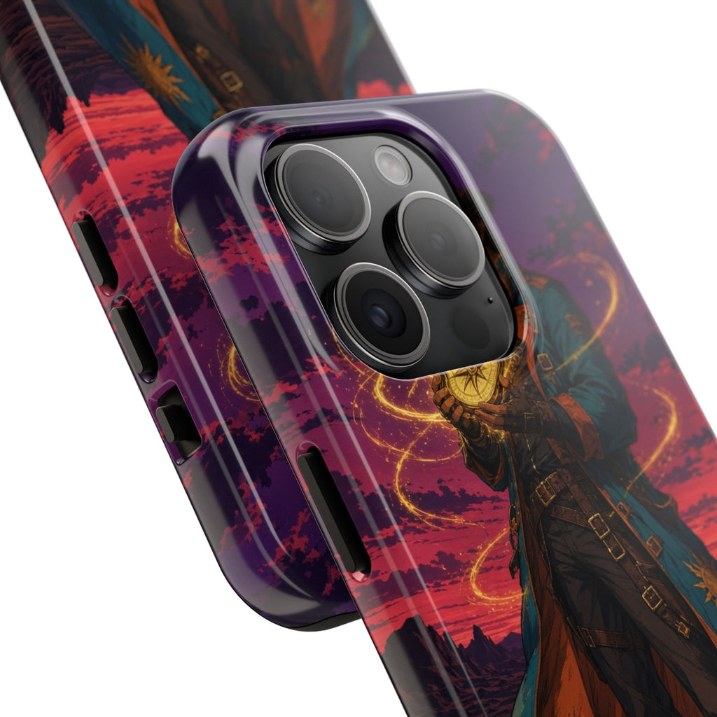 Desert Compass Racer Anime Phone Case - Tough Case