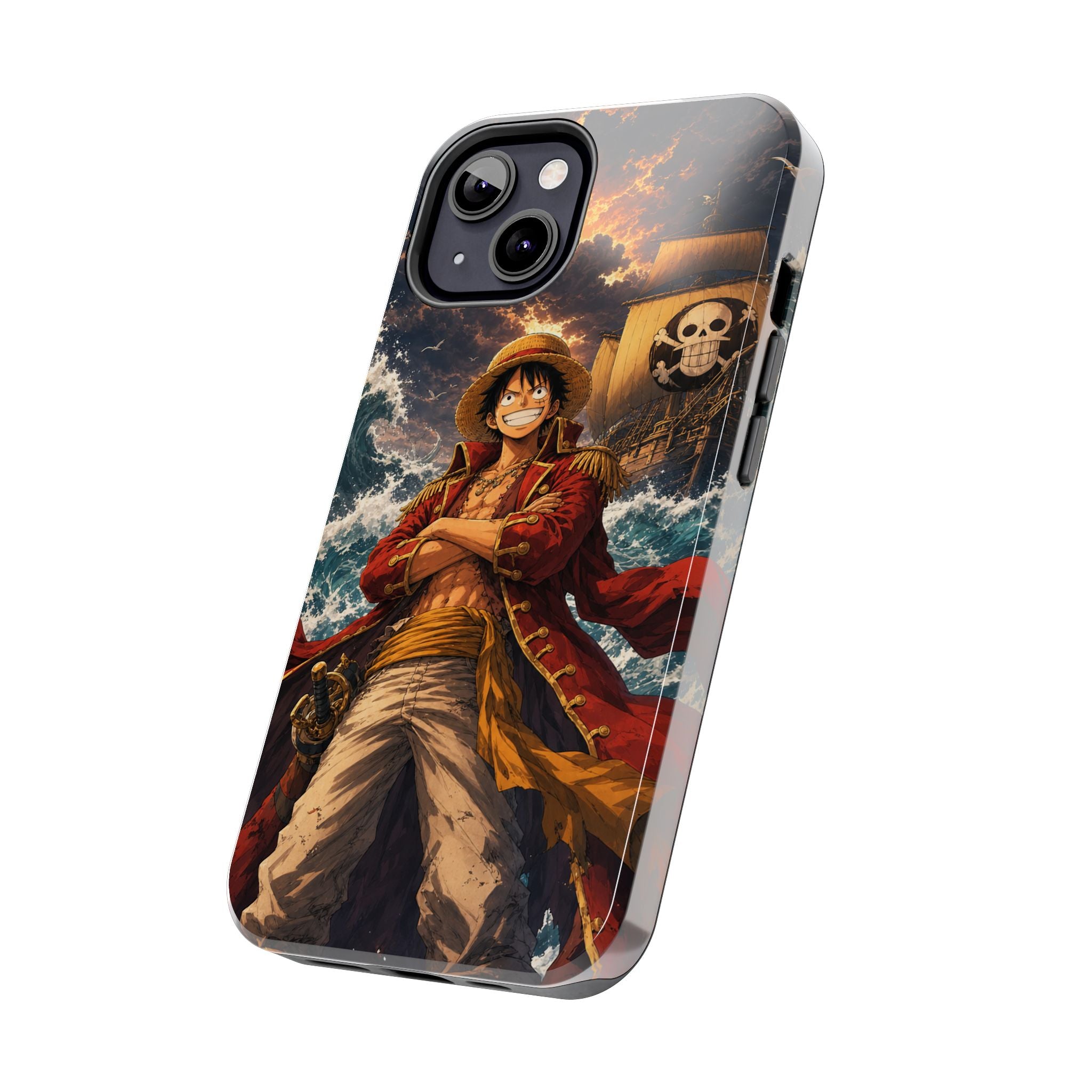 Luffy Pirate King Anime Phone Case - Tough Case