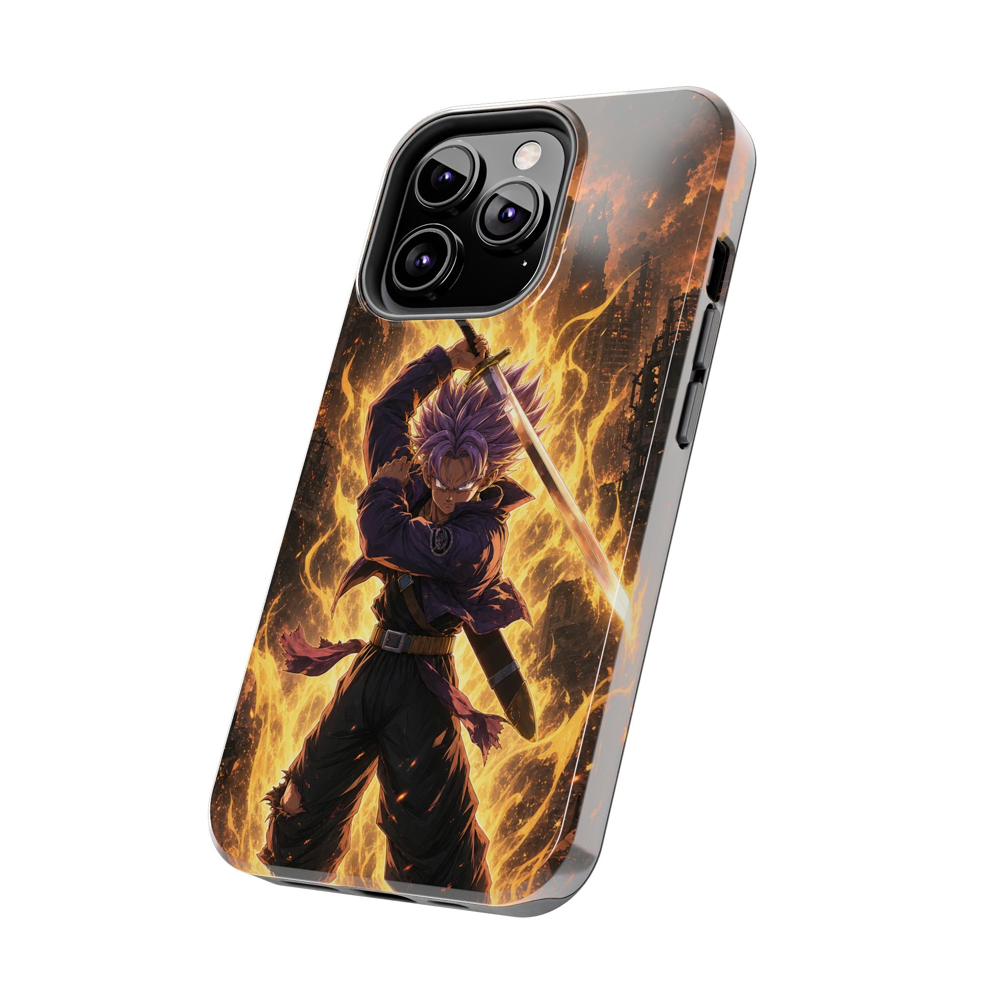 Future Trunks Last Hope Anime Phone Case - Tough Case