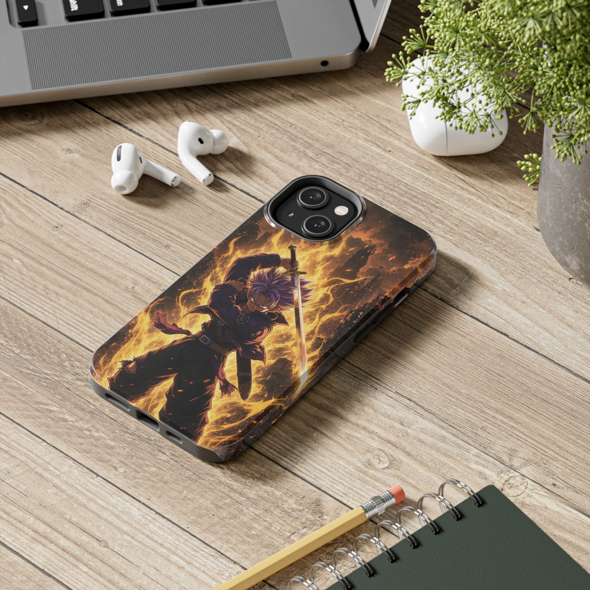 Future Trunks Last Hope Anime Phone Case - Tough Case